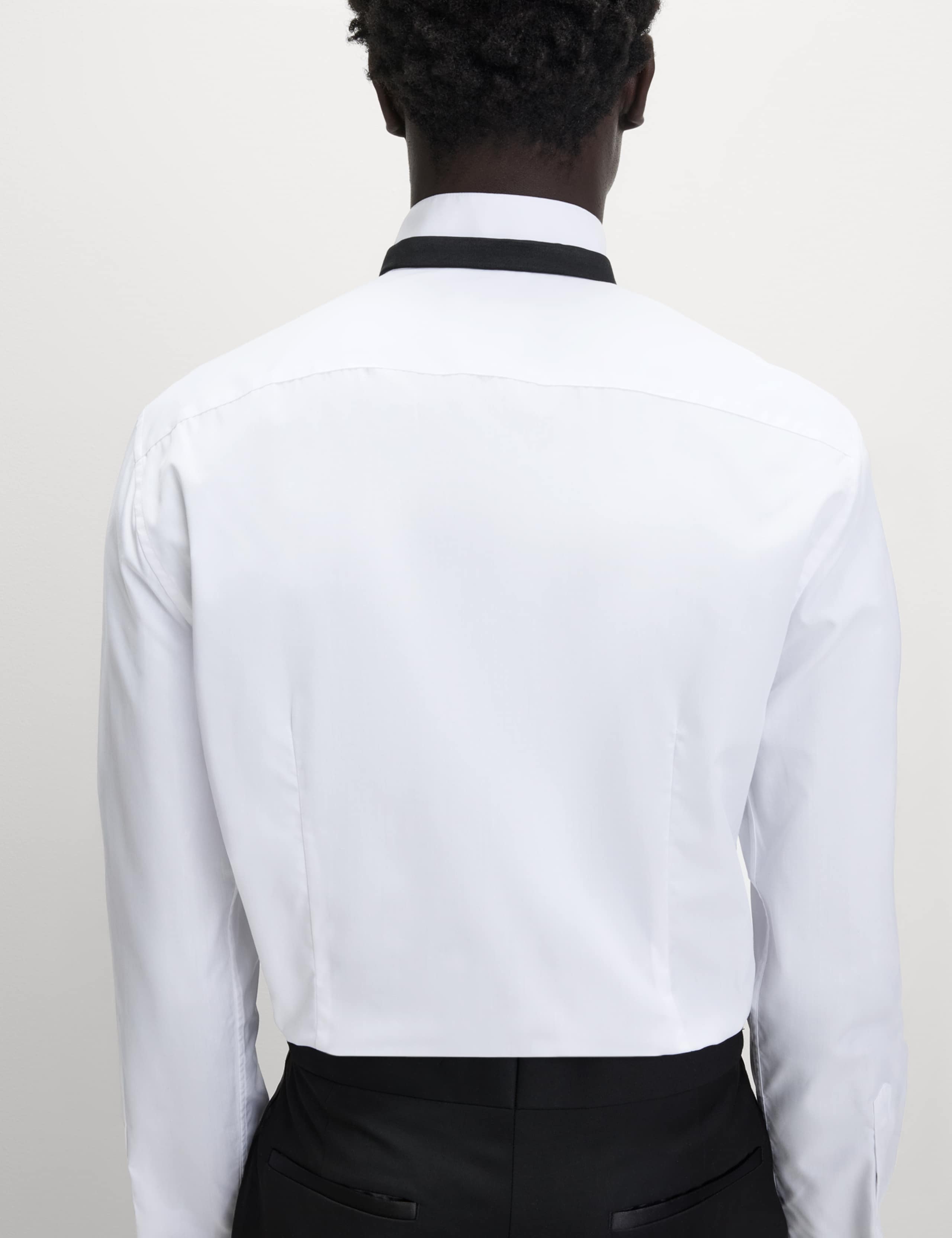 Slim Fit Cotton Blend Dress Shirt 5 of 5