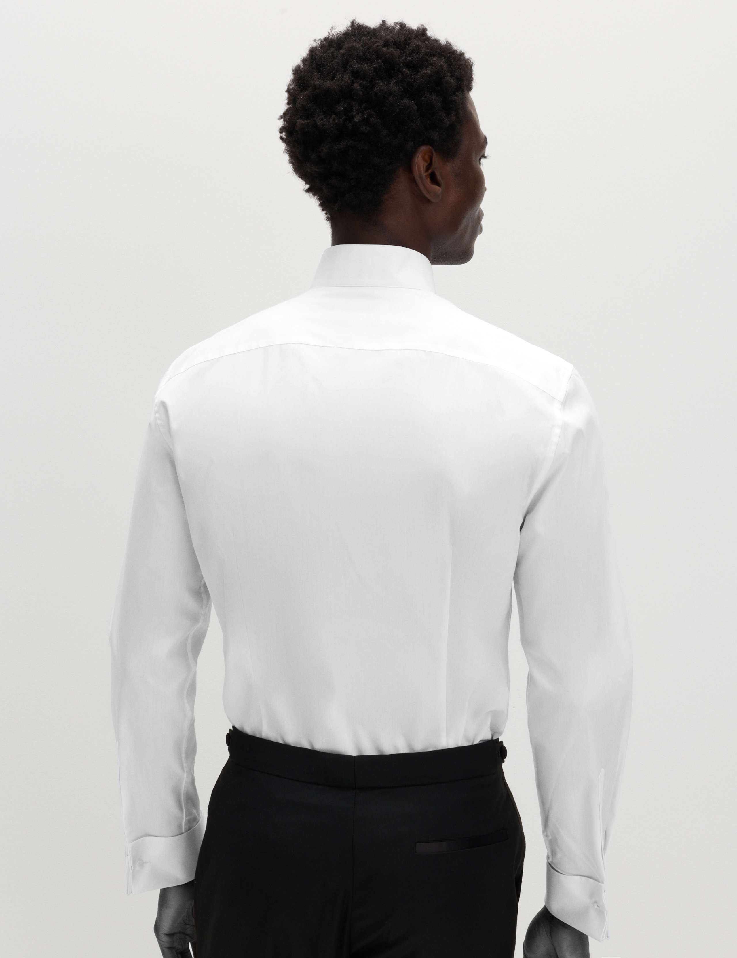 Slim Fit Cotton Blend Dress Shirt 6 of 8