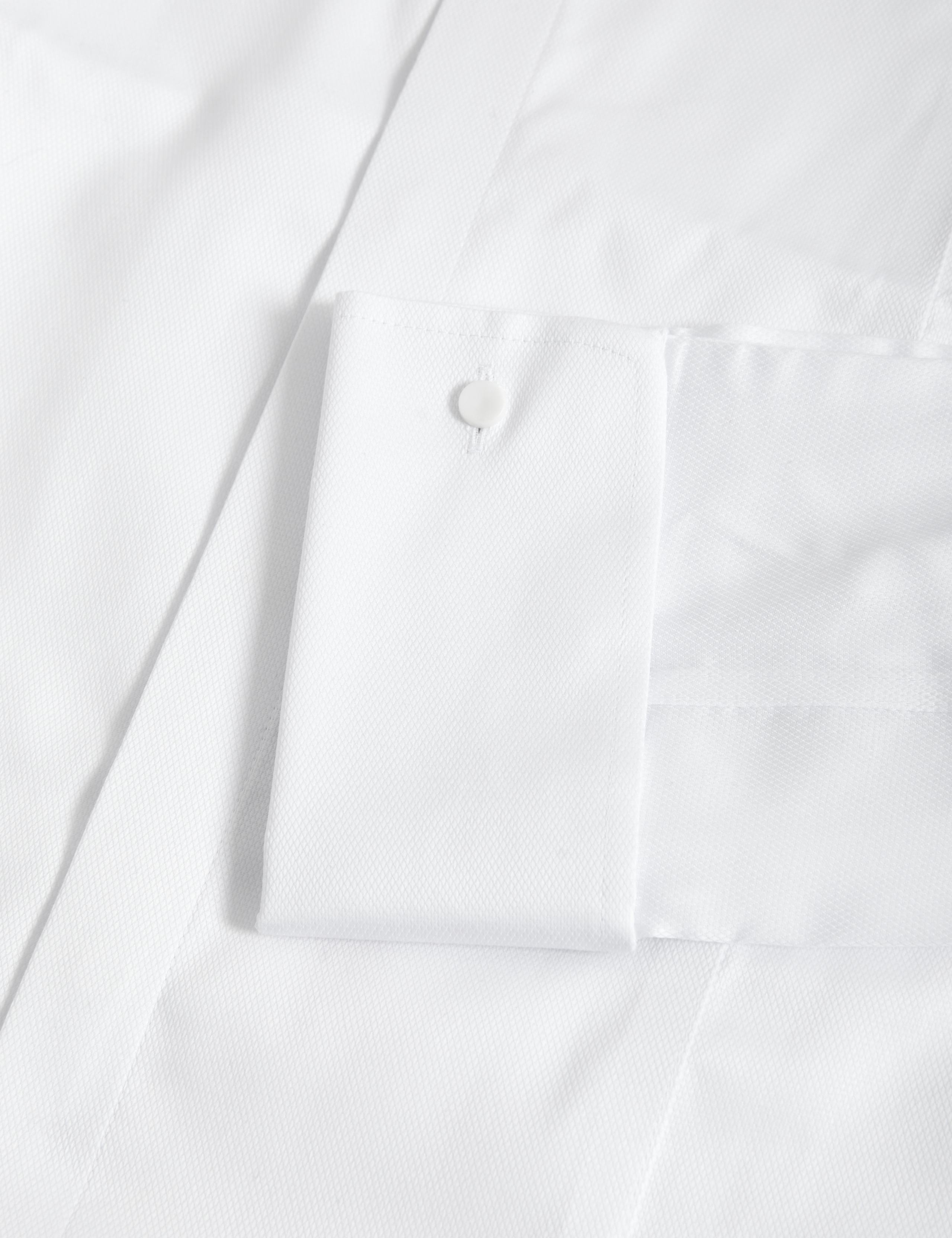 Regular Fit Cotton Dress Shirt with Bow Tie 3 of 6