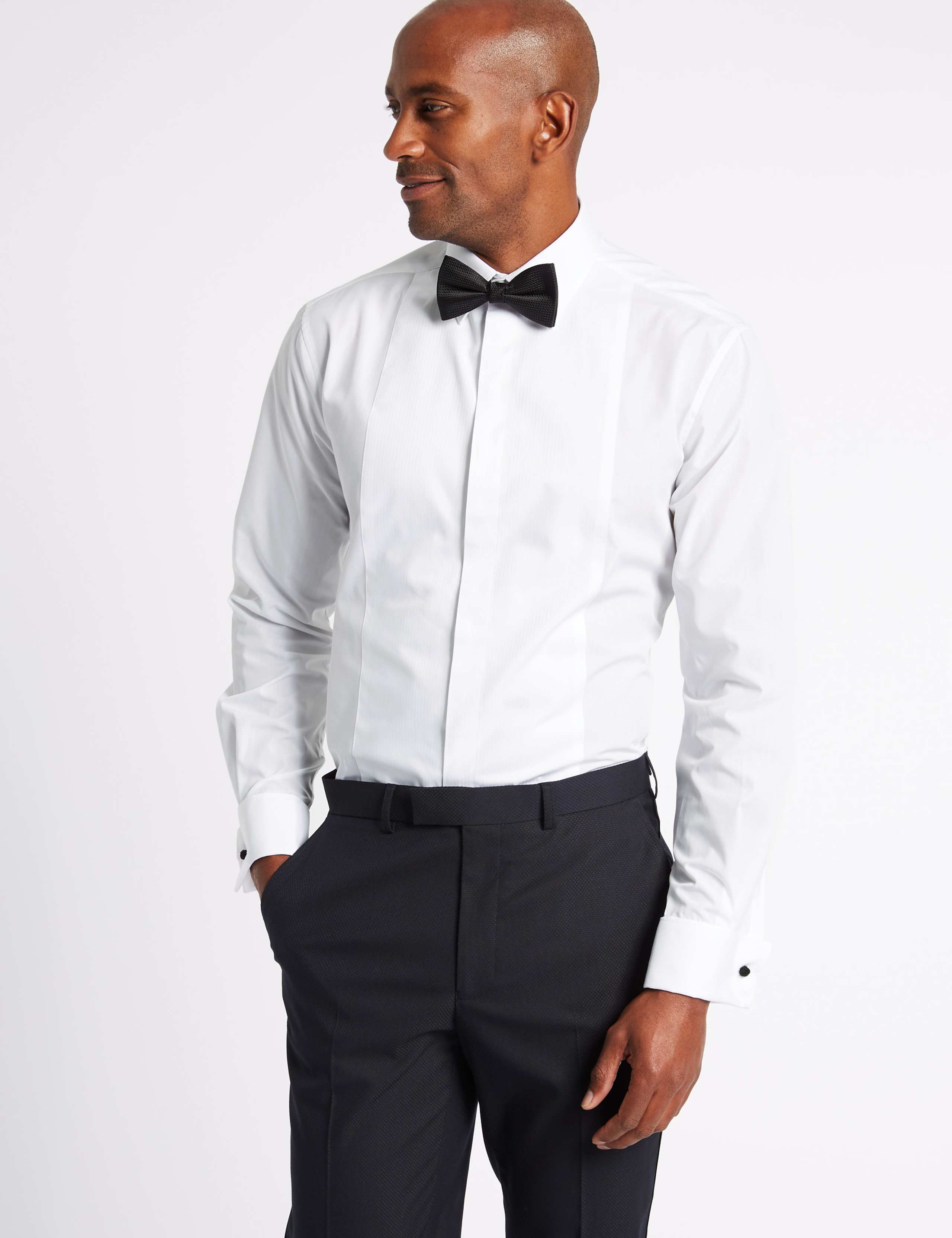 2in Longer Regular Fit Dinner Shirt 1 of 6