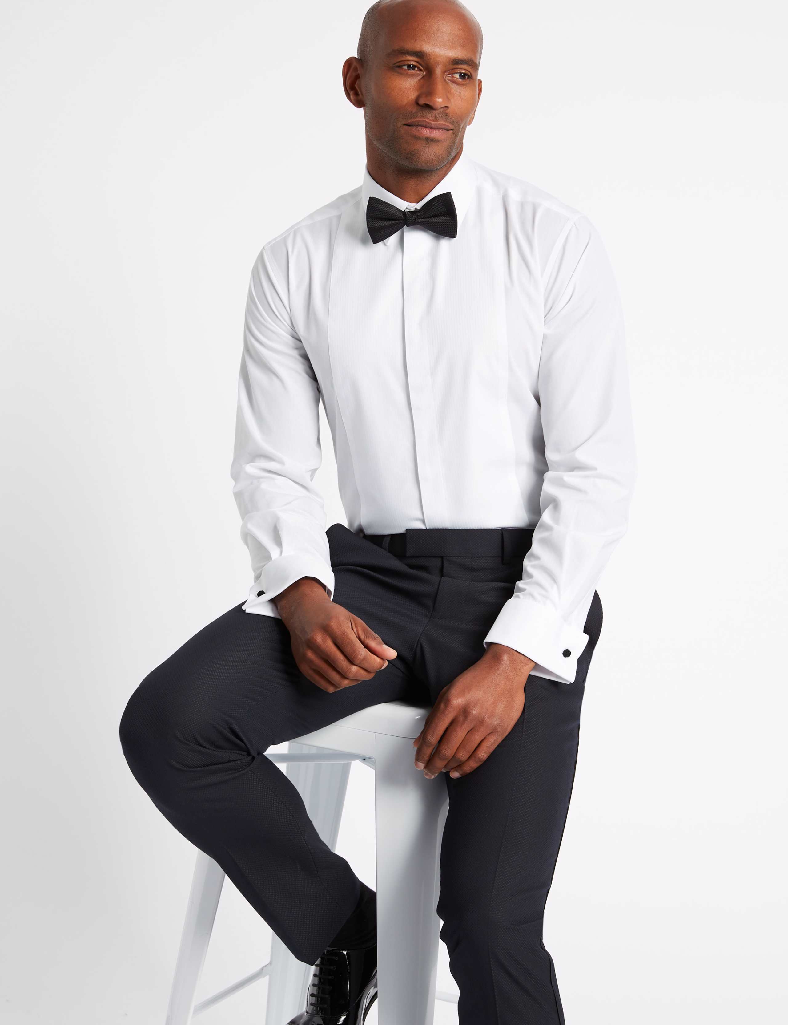2in Longer Regular Fit Dinner Shirt 3 of 6