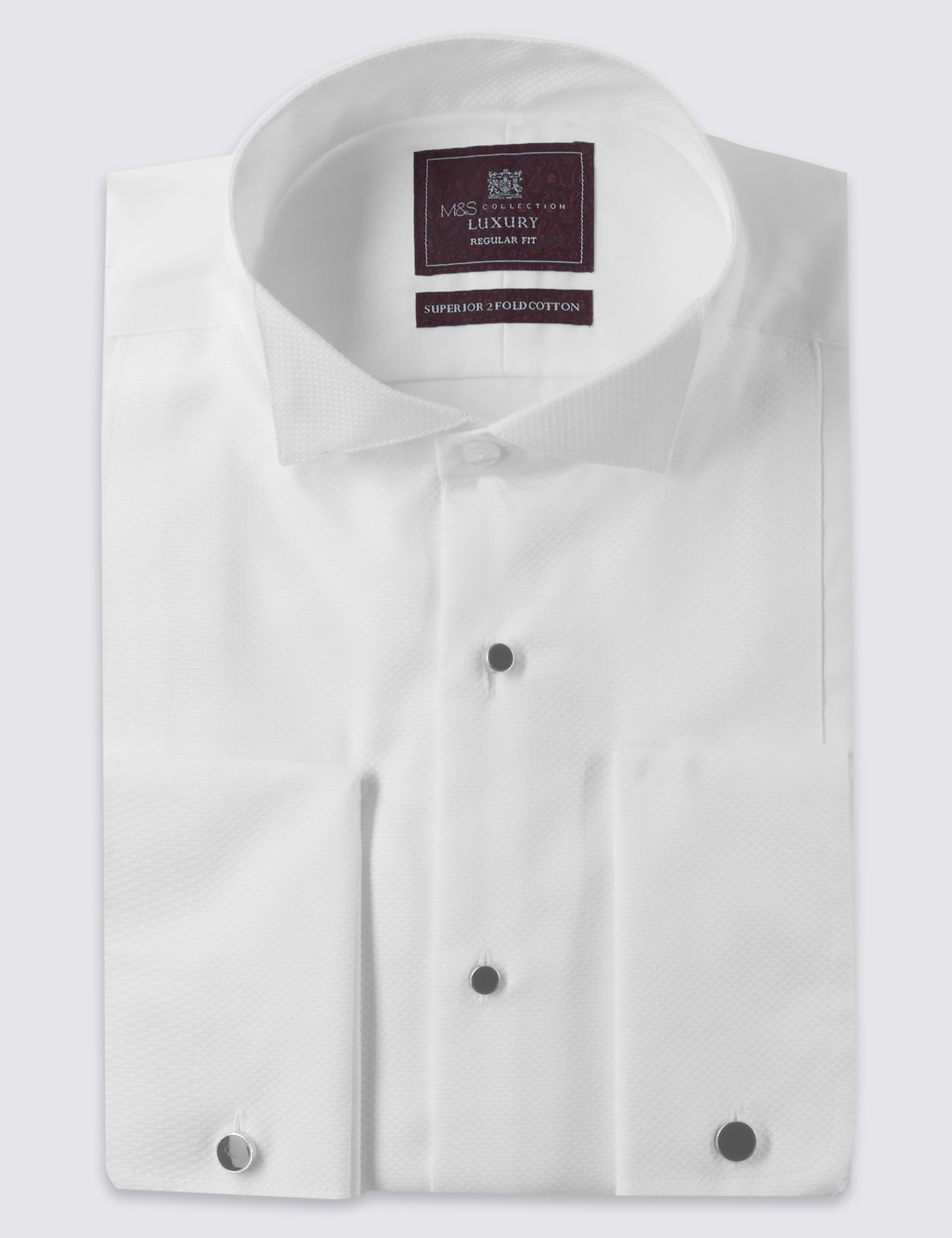 Longer Length Regular Fit Dinner Shirt 2 of 5