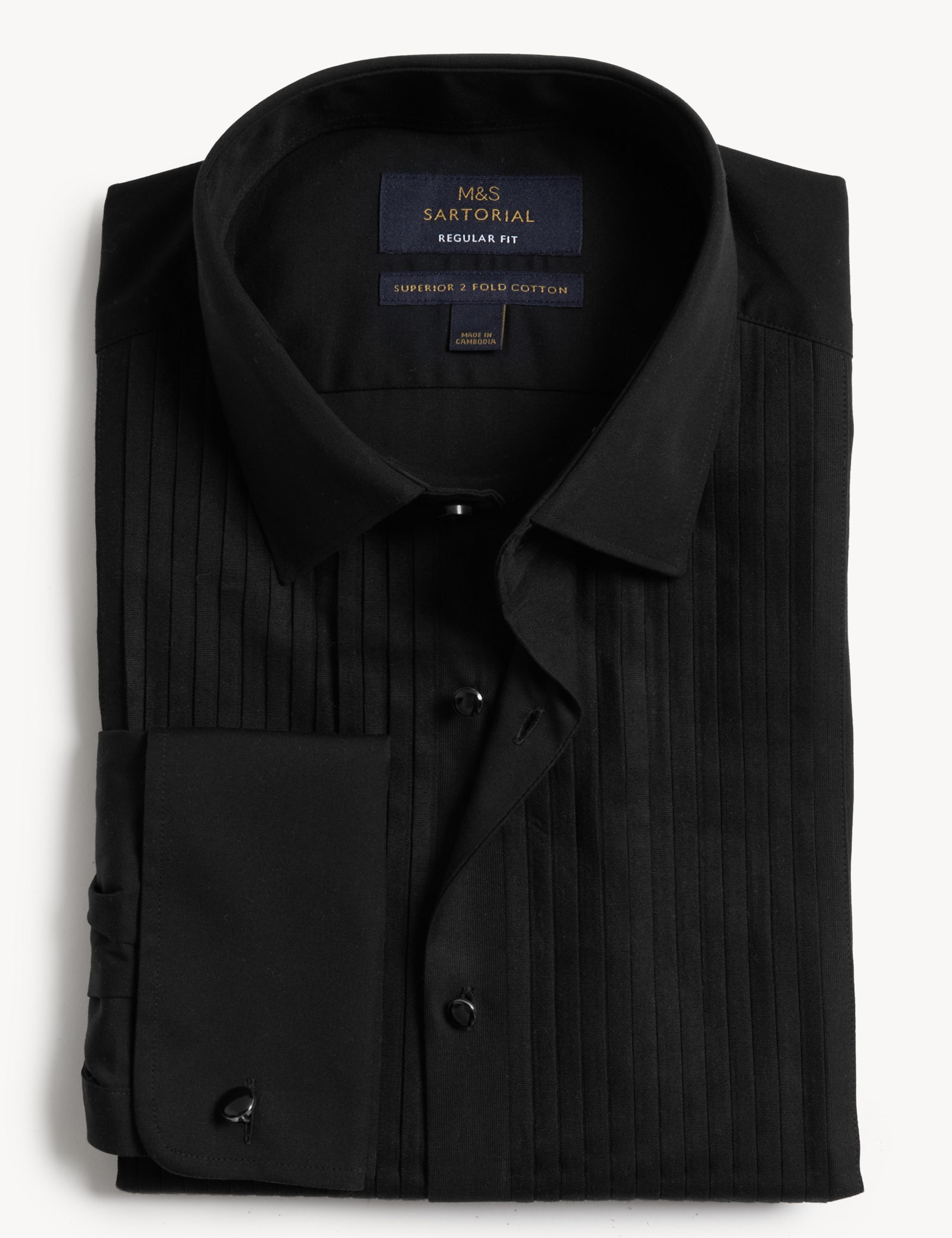 Regular Fit Luxury Cotton Double Cuff Dress Shirt 2 of 6
