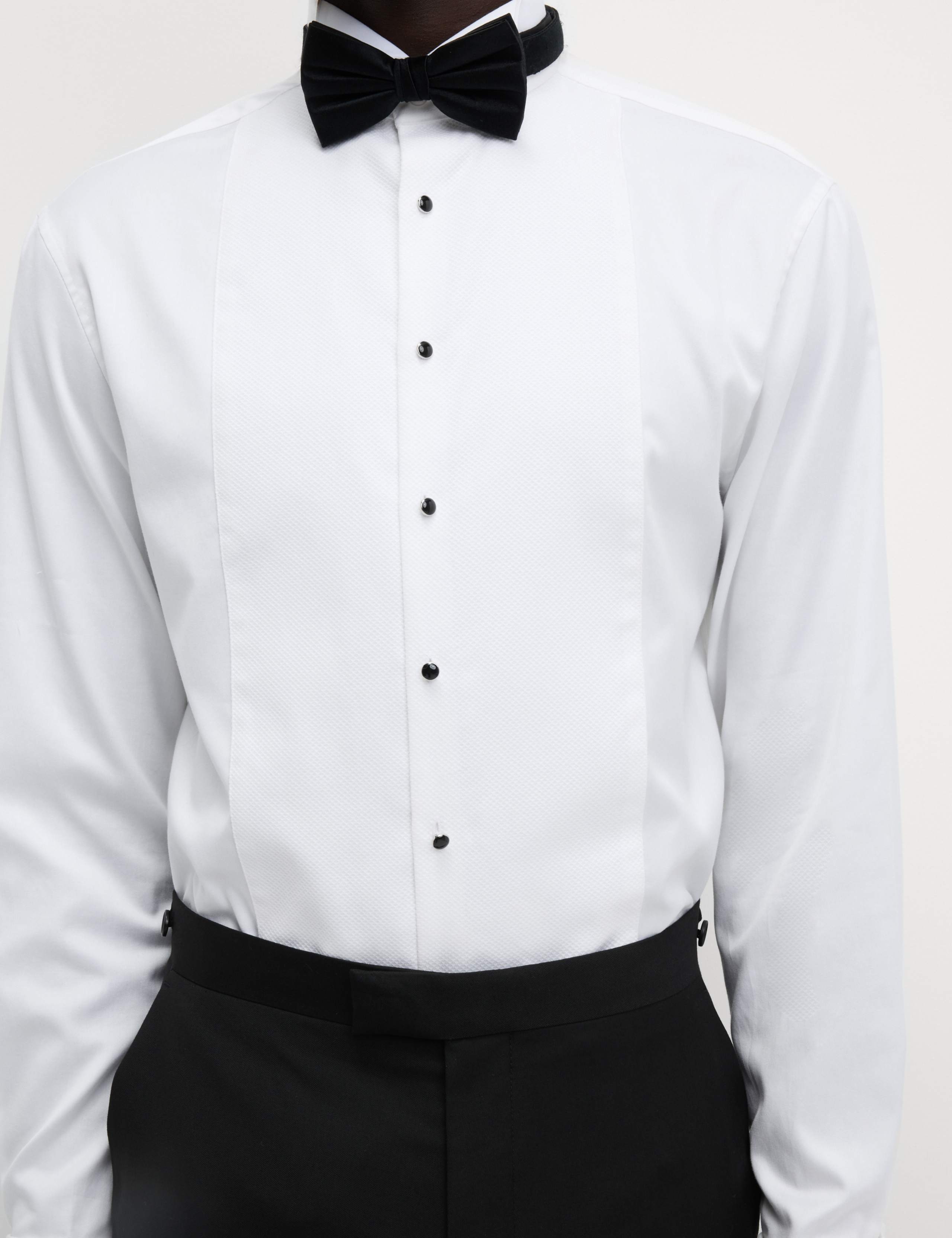 Tailored Fit Luxury Cotton Double Cuff Dress Shirt 5 of 8
