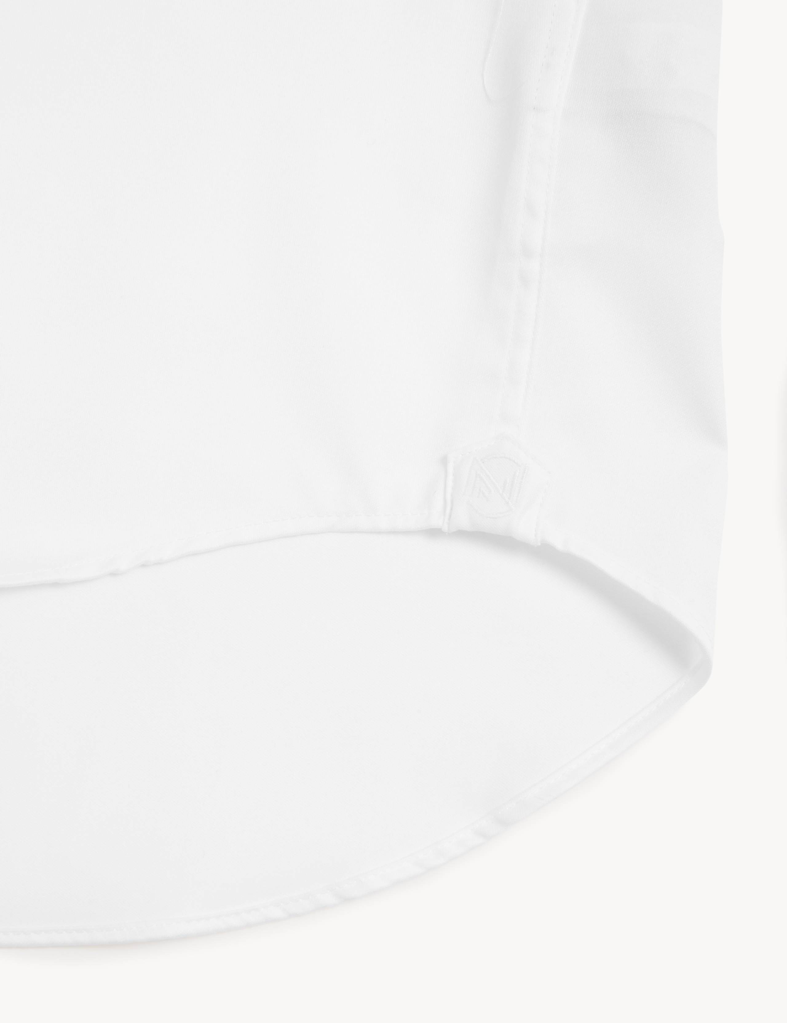 Tailored Fit Luxury Cotton Double Cuff Dress Shirt 8 of 8