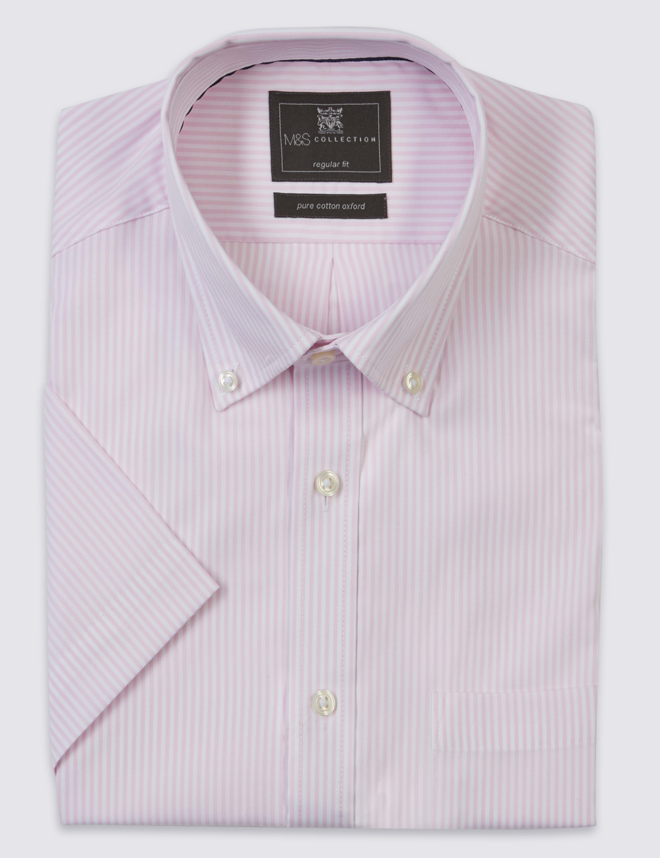 Pure Cotton Easy to Iron Shirt with Pocket 2 of 4