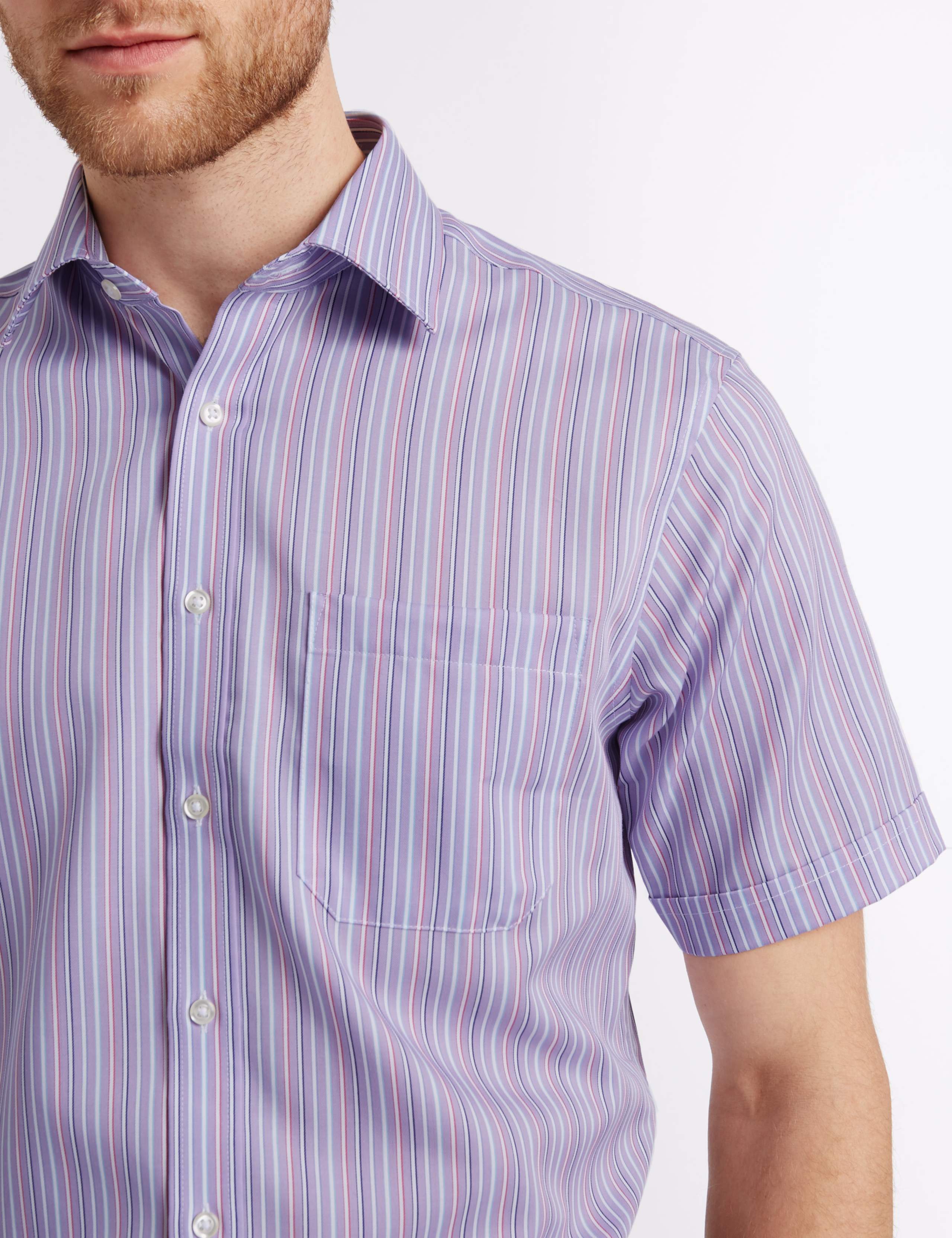 Short Sleeve Non-Iron Regular Fit Shirt 4 of 4