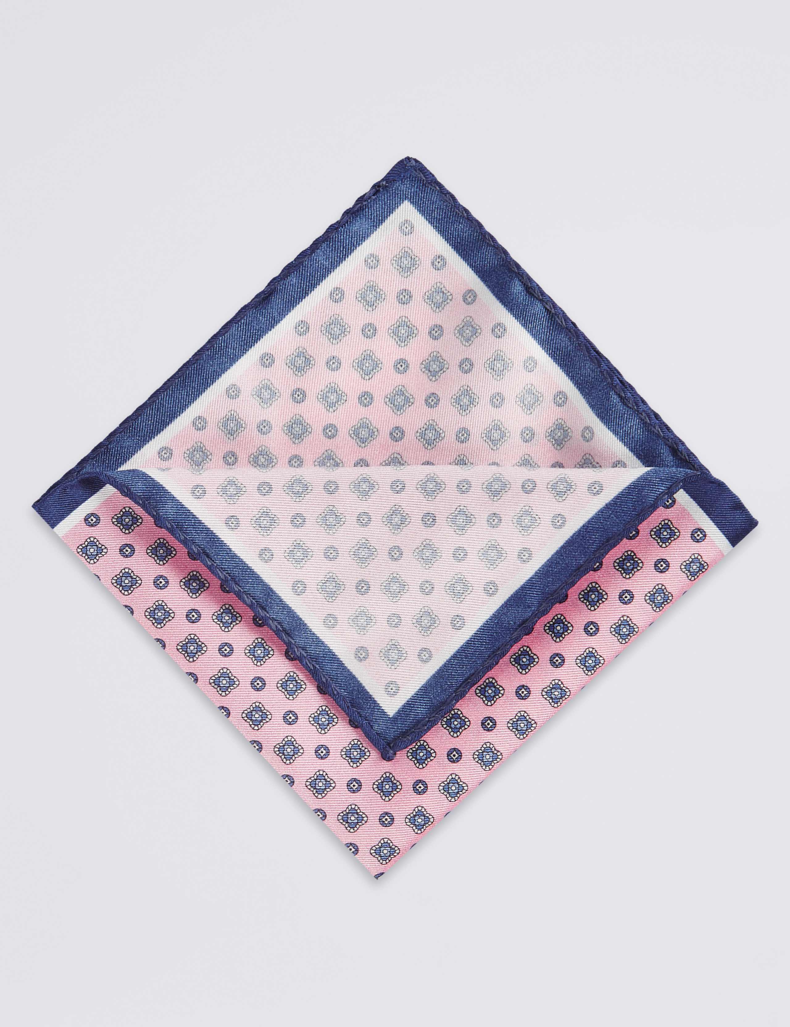 Pure Silk Printed Pocket Square 1 of 1