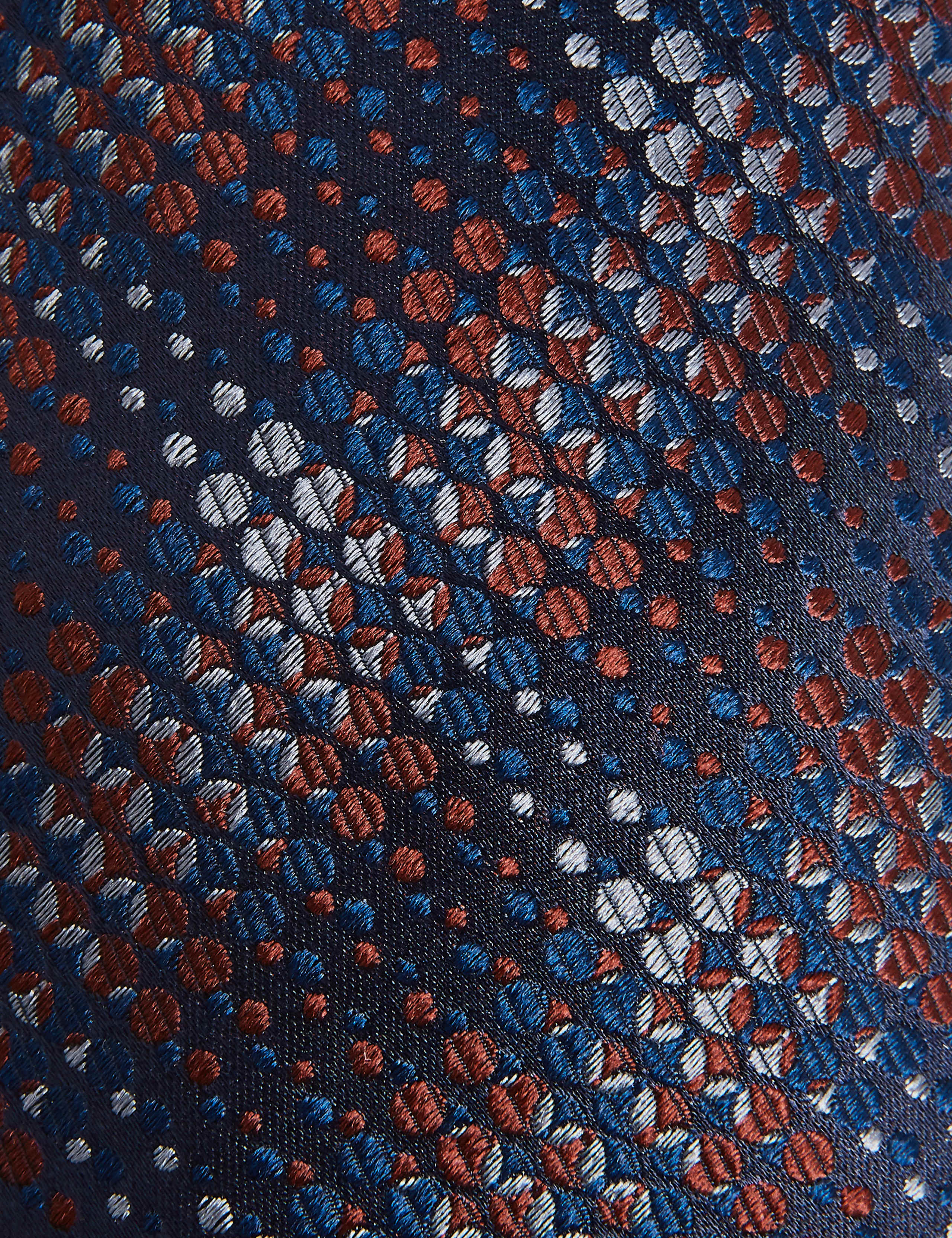 Pure Silk Checked Tie 3 of 3