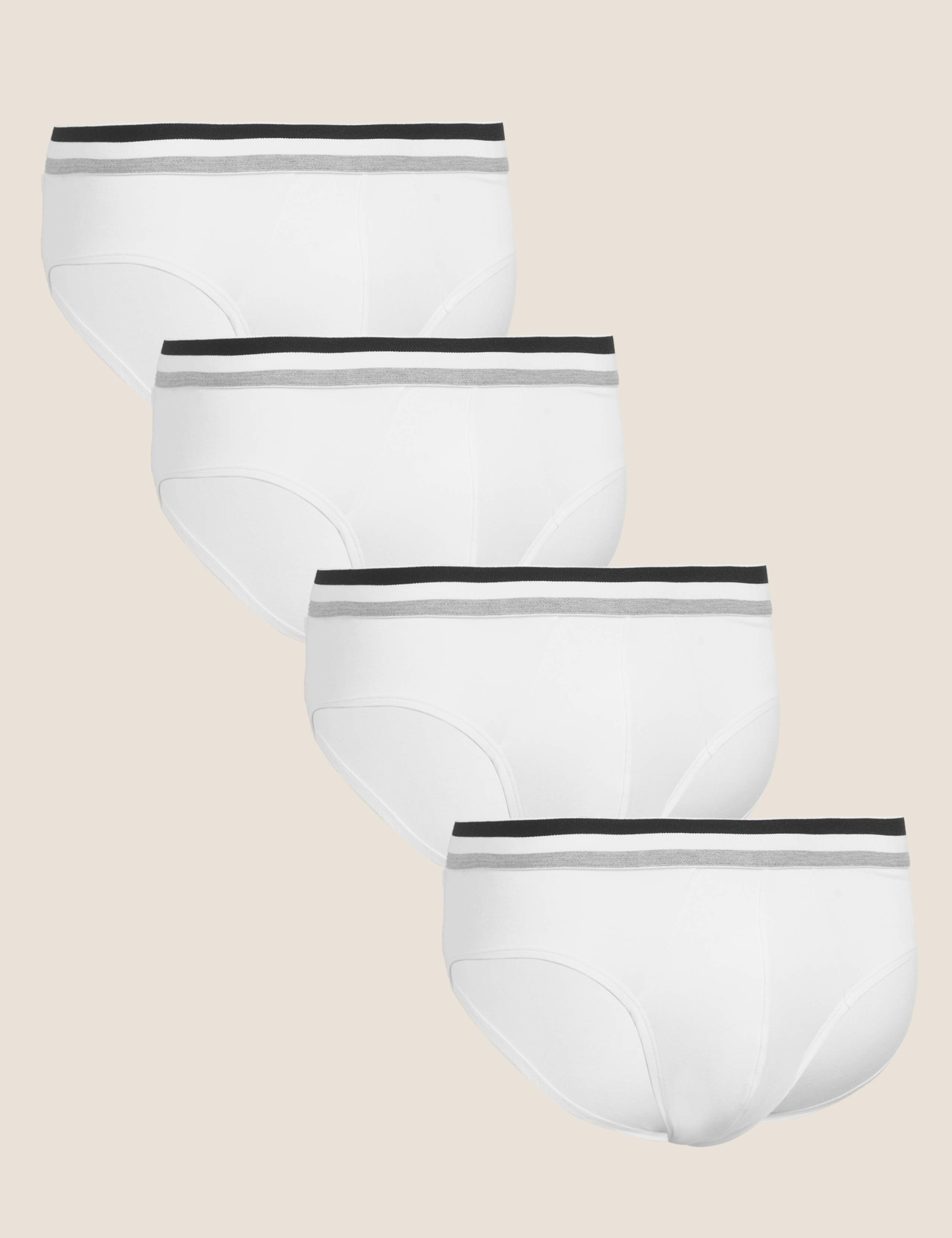 4 Pack Cotton Stretch Cool & Fresh™ Slips 1 of 2