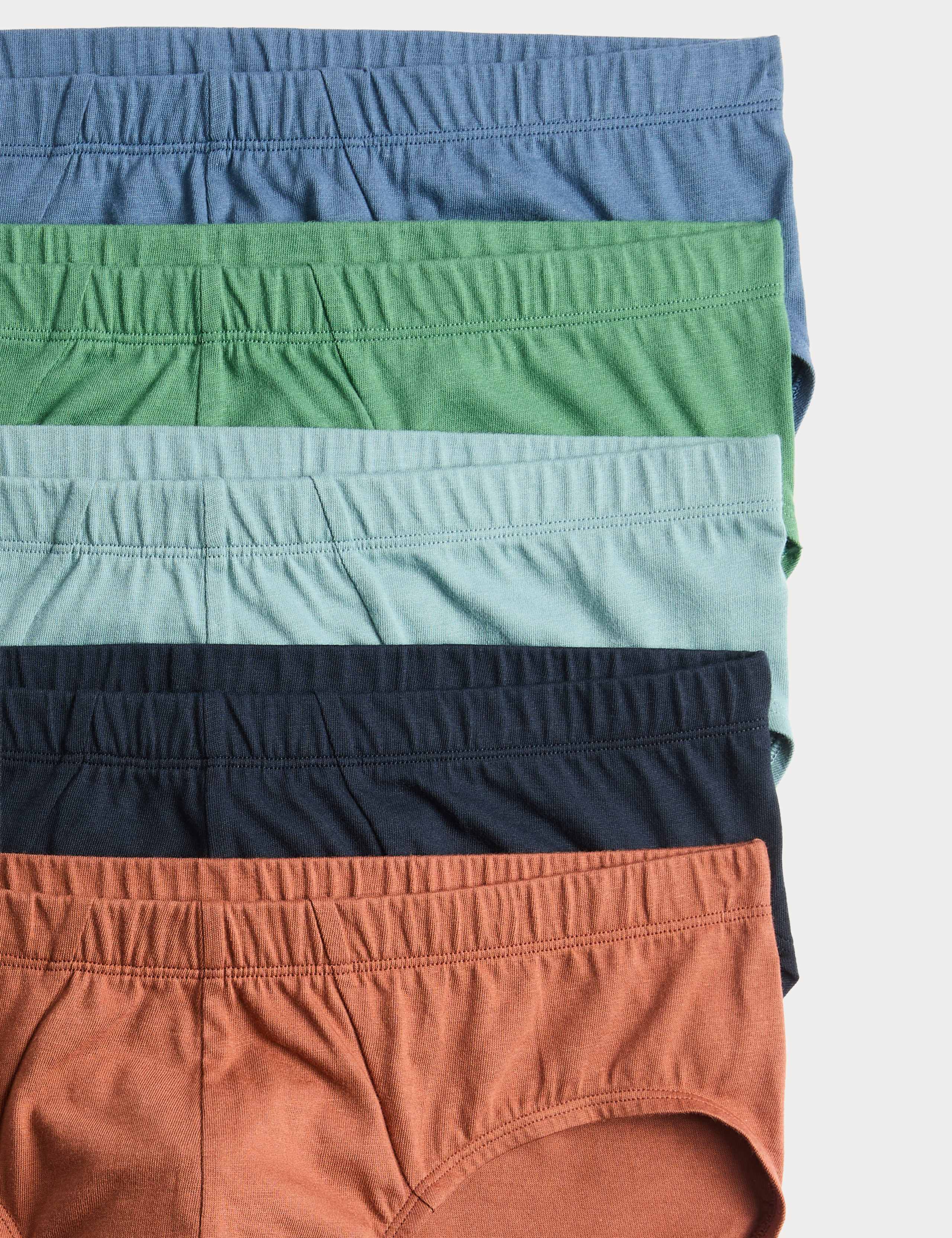 5 Pack Pure Cotton Cool & Fresh™ Briefs 2 of 2