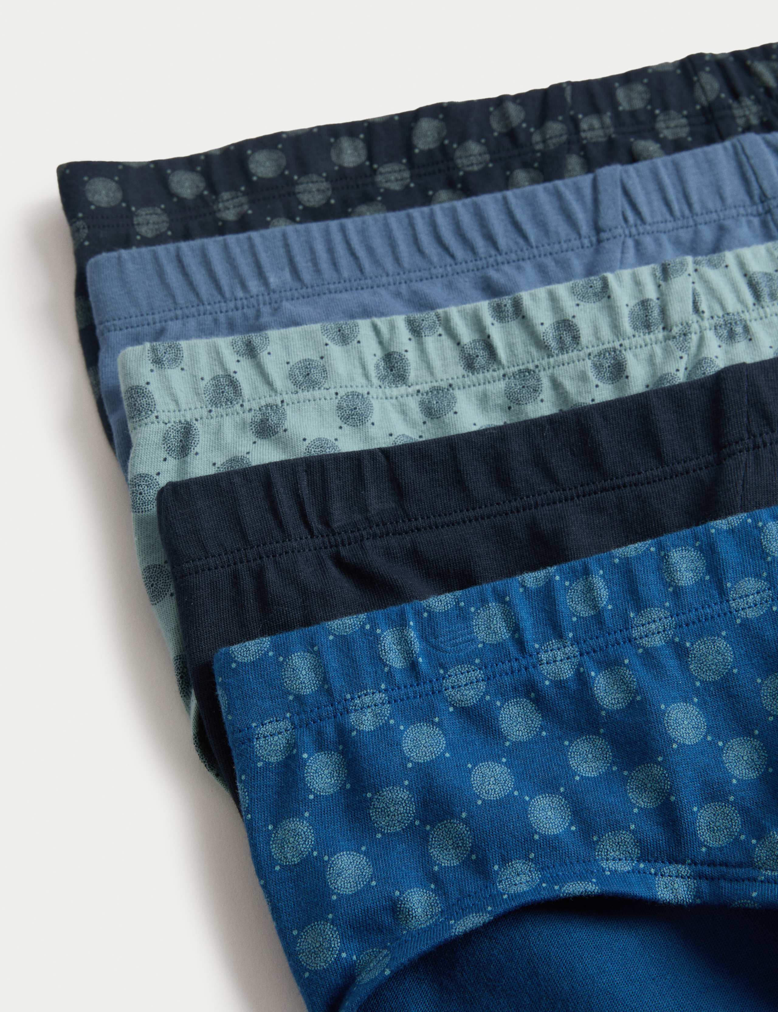 5 Pack Pure Cotton Cool & Fresh™ Briefs 2 of 2