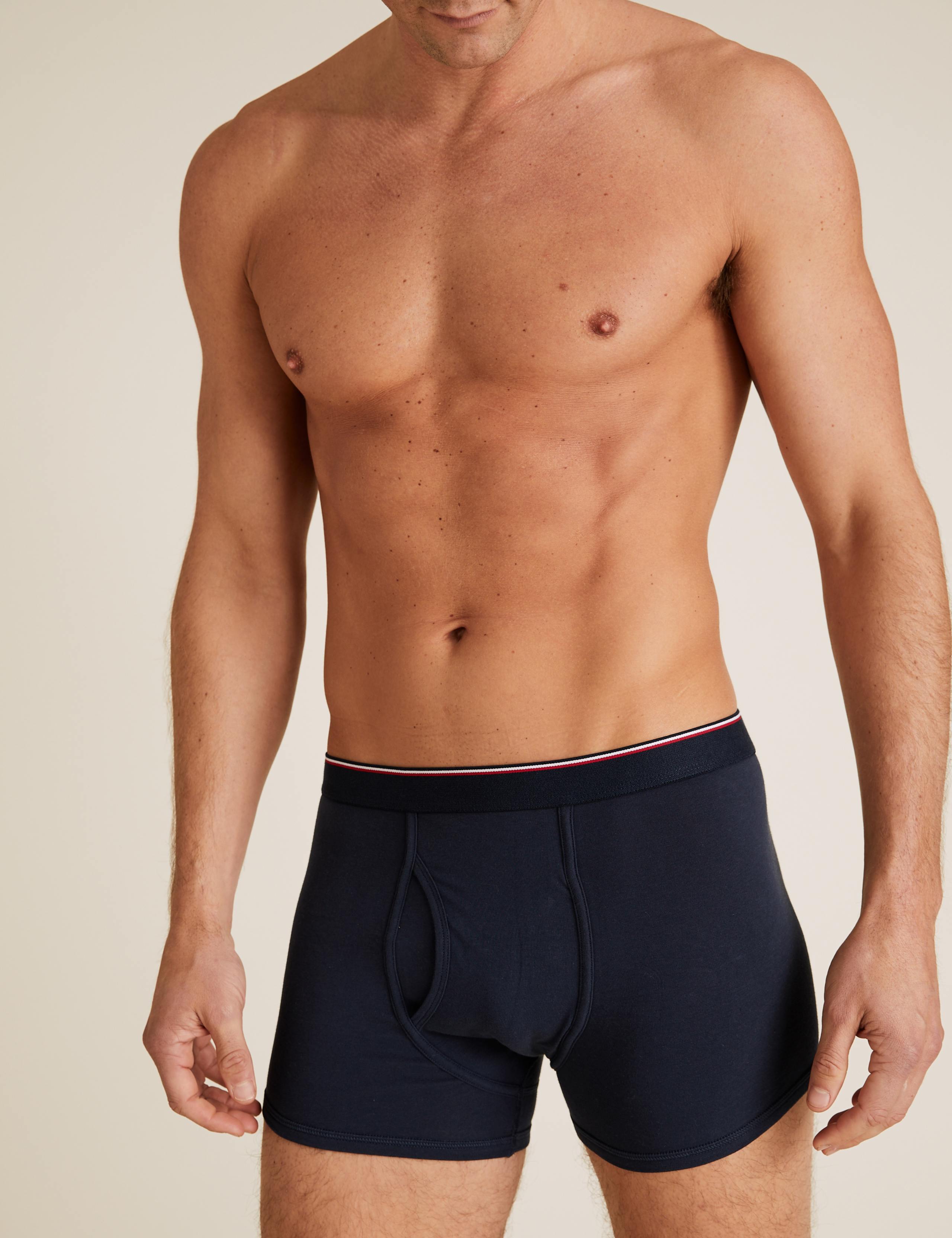 5pk Cotton Stretch Cool & Fresh™ Trunks 2 of 3