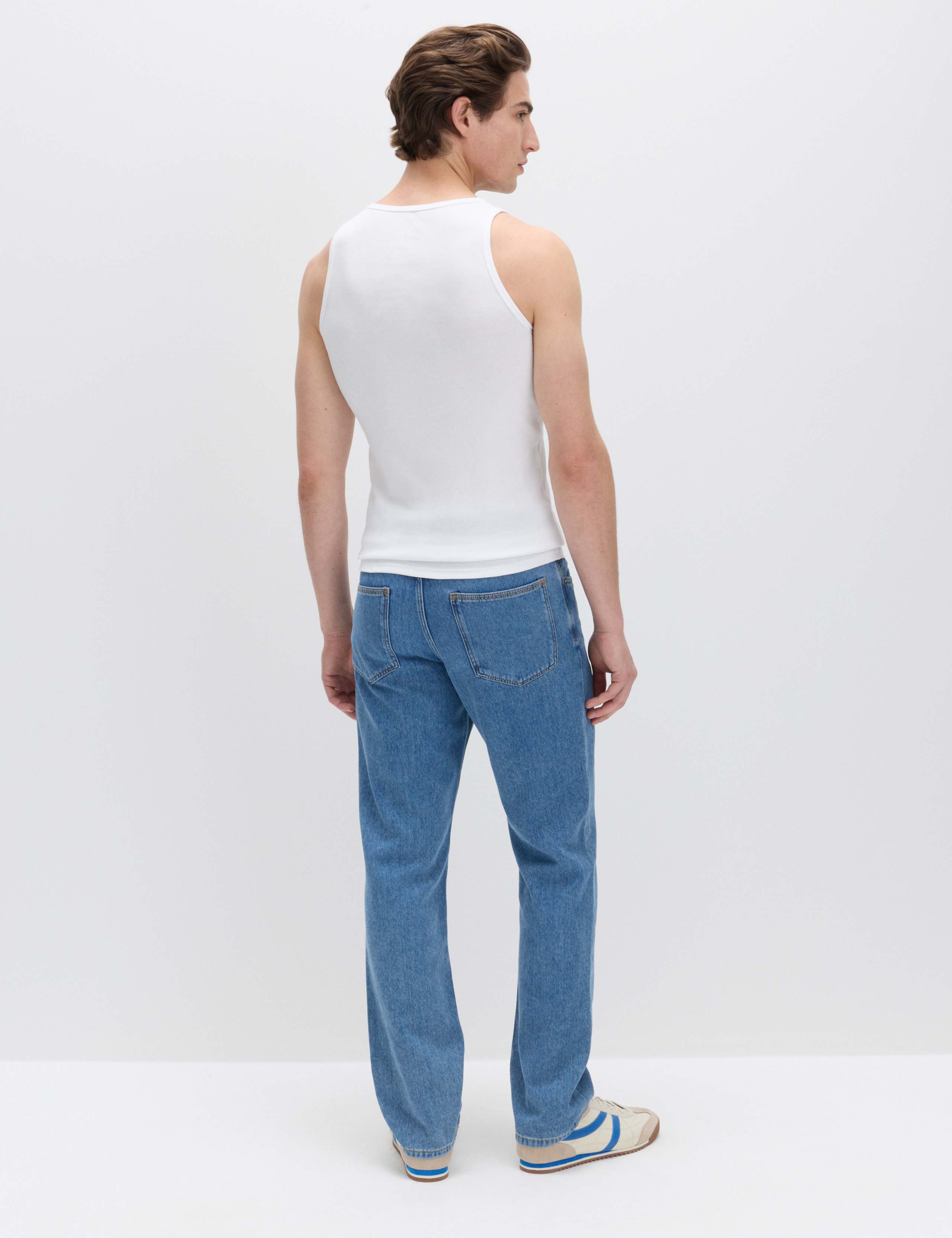3 Pack Essential Cotton Sleeveless Vests 3 of 7