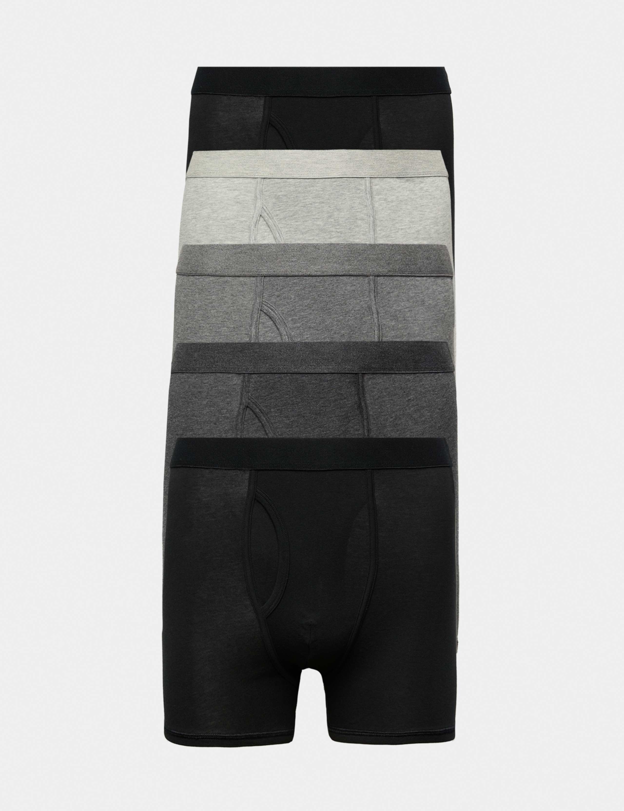 5 Pack Cotton Stretch Cool & Fresh™ Marl Trunks 1 of 1