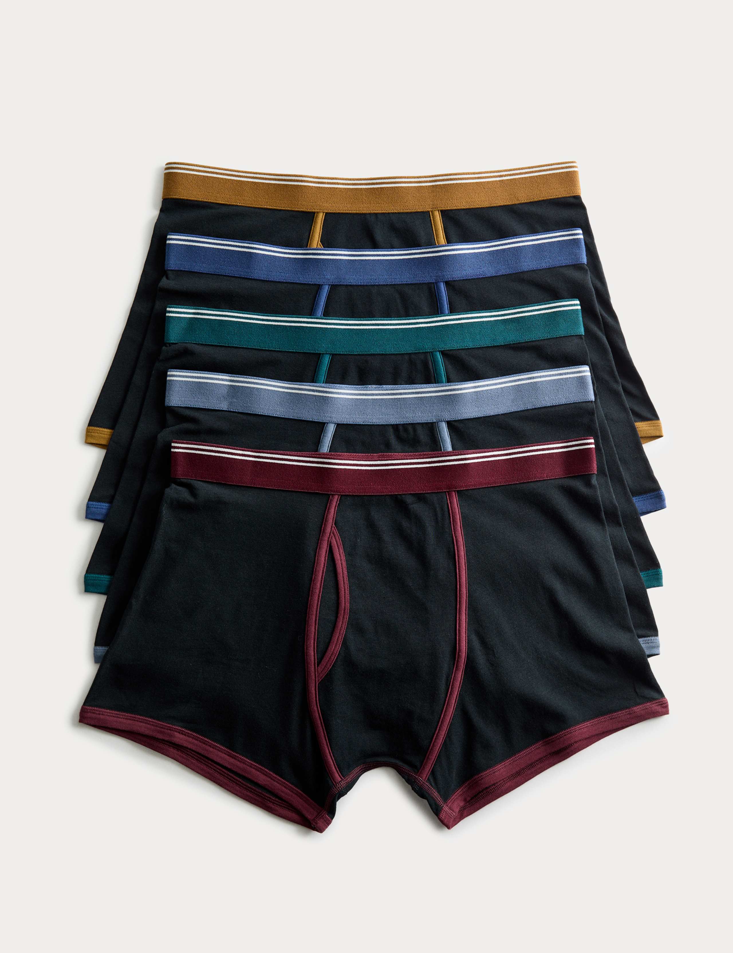 5pk Cotton Stretch Cool & Fresh™ Trunks 1 of 2