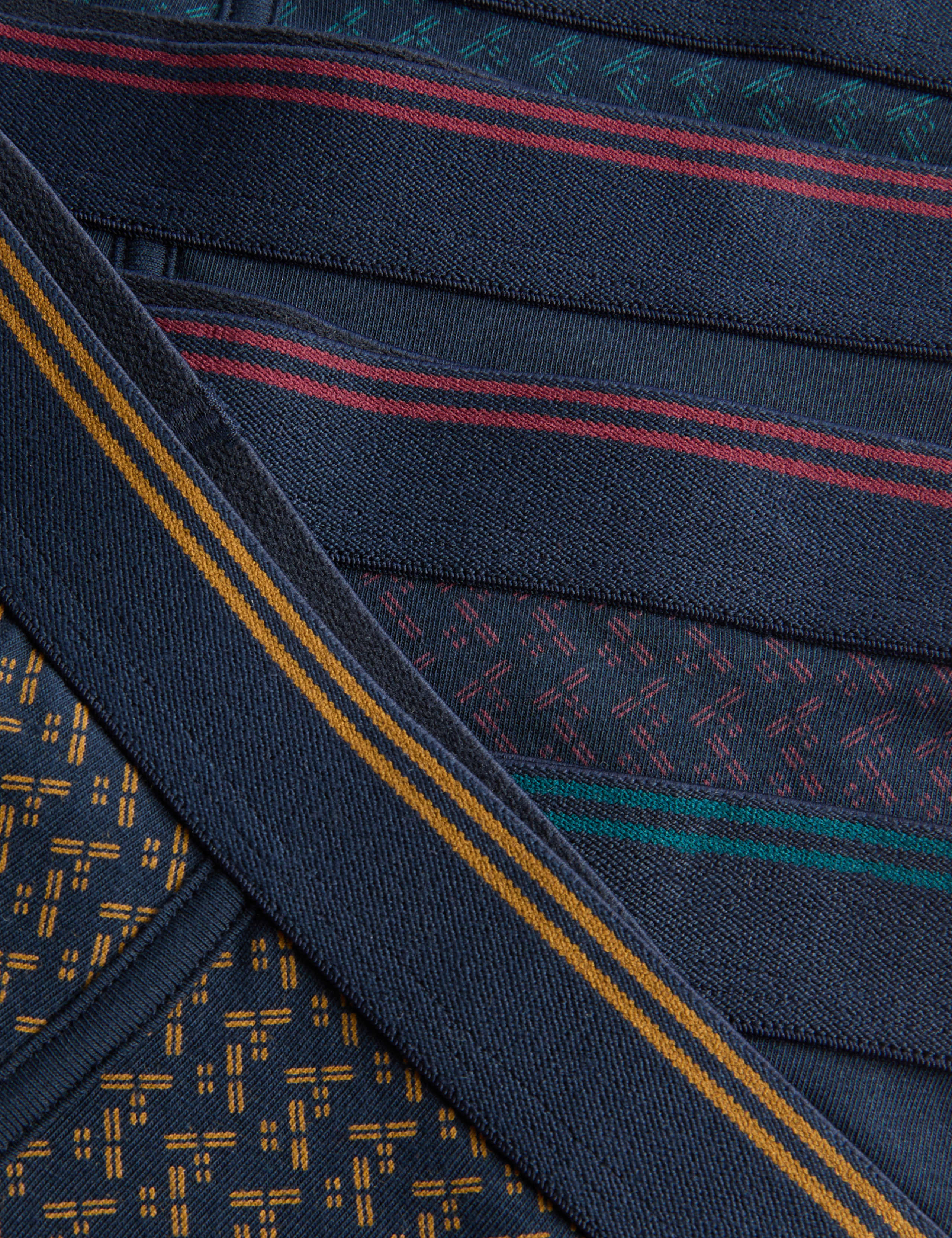 5 Pack Cotton Stretch Cool & Fresh™ Geometric Trunks 2 of 2