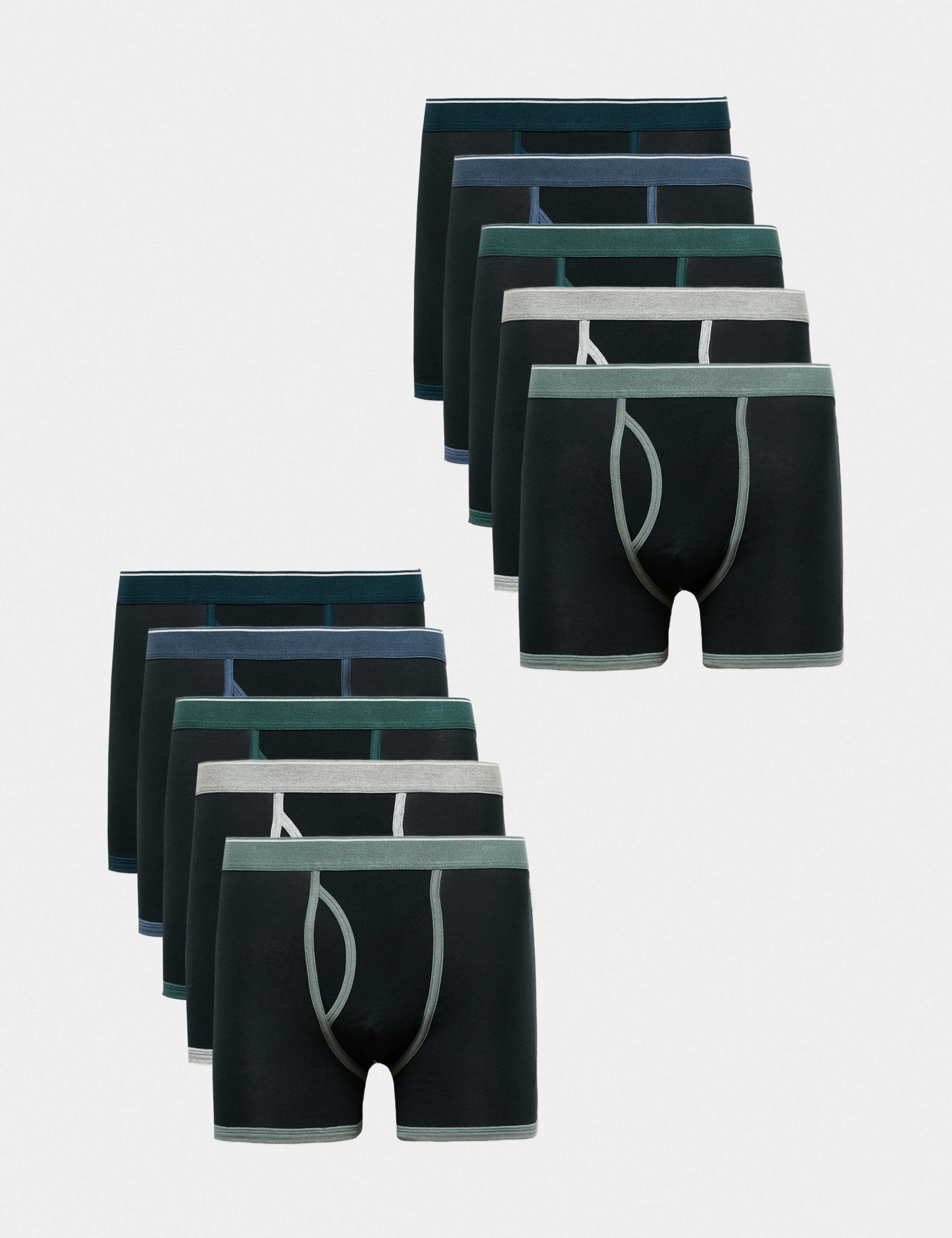 10 Pack Cotton Stretch Trunks 1 of 1