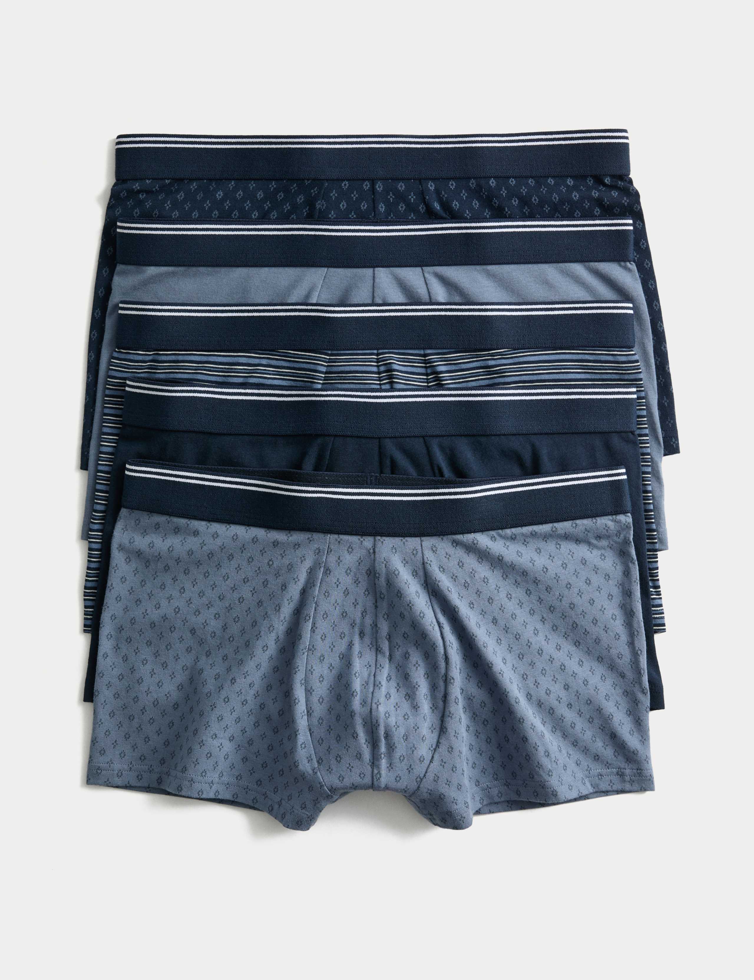 5 Pack Cotton Stretch Cool & Fresh™ Hipsters 1 of 2