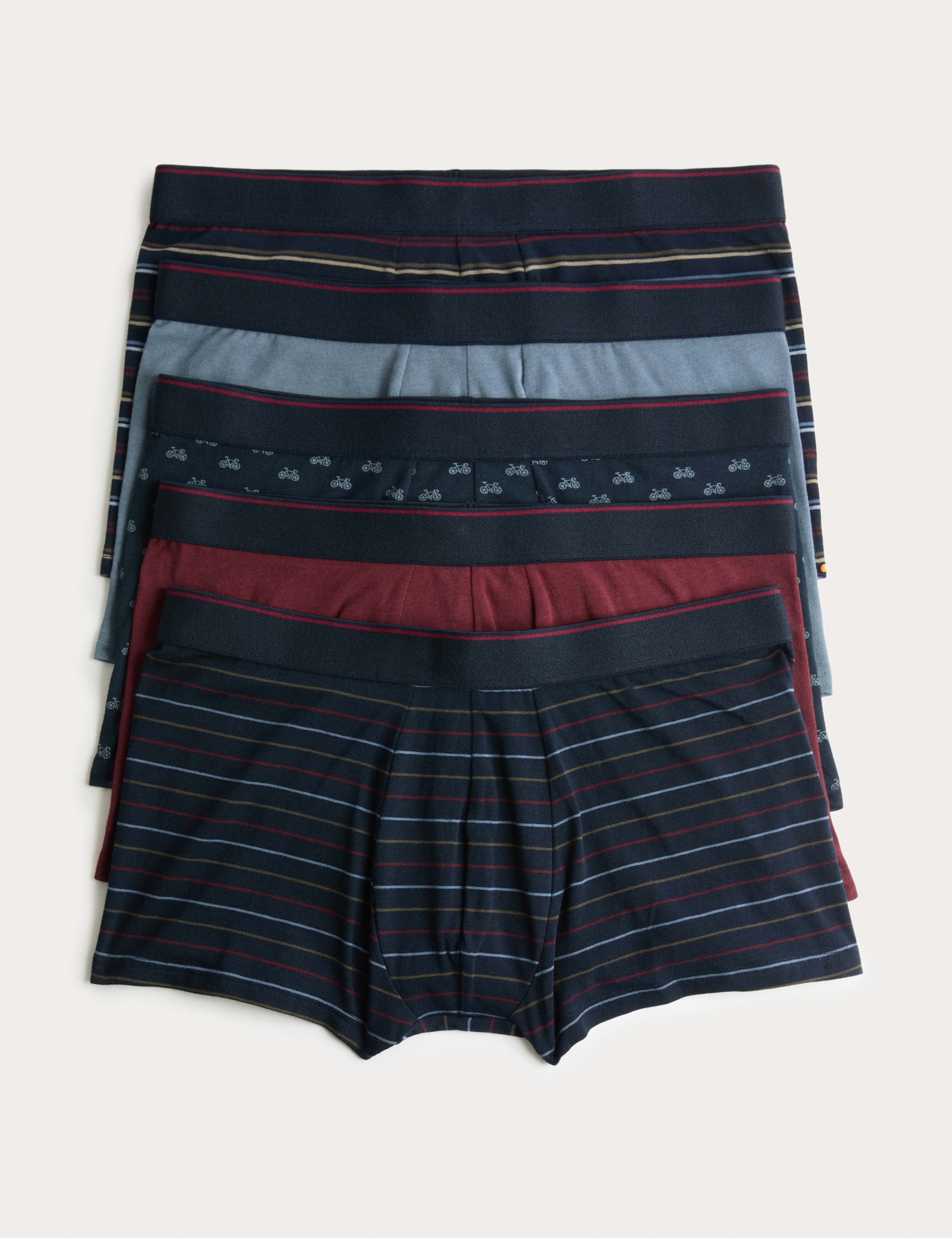 5 Pack Cotton Stretch Cool & Fresh™ Hipsters 1 of 2