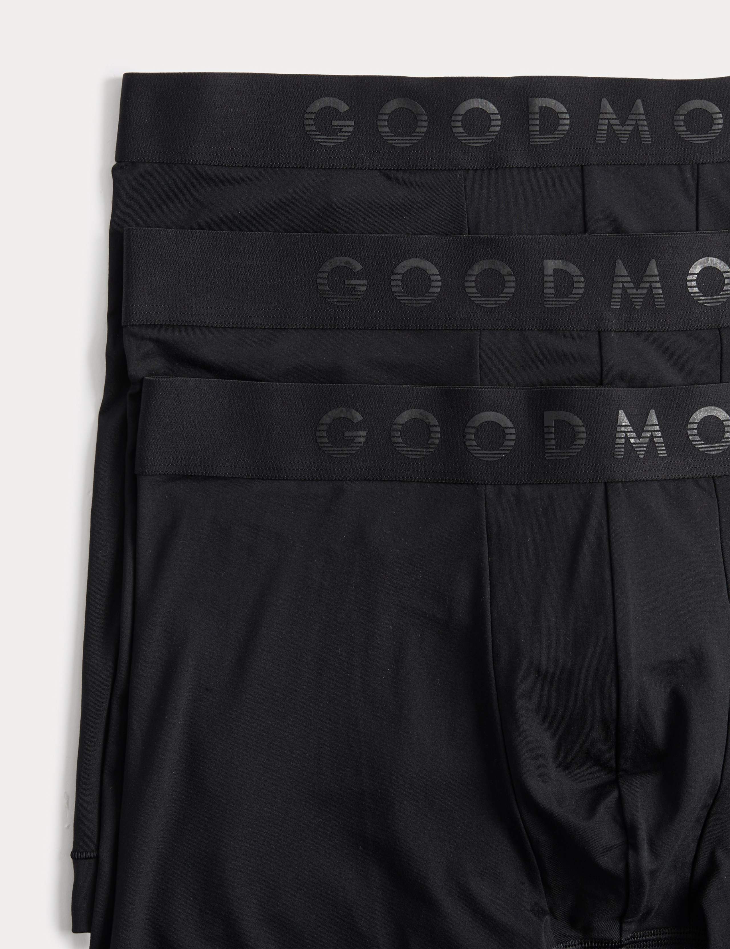 3 Pack Longer Leg Sports Trunks 2 of 2