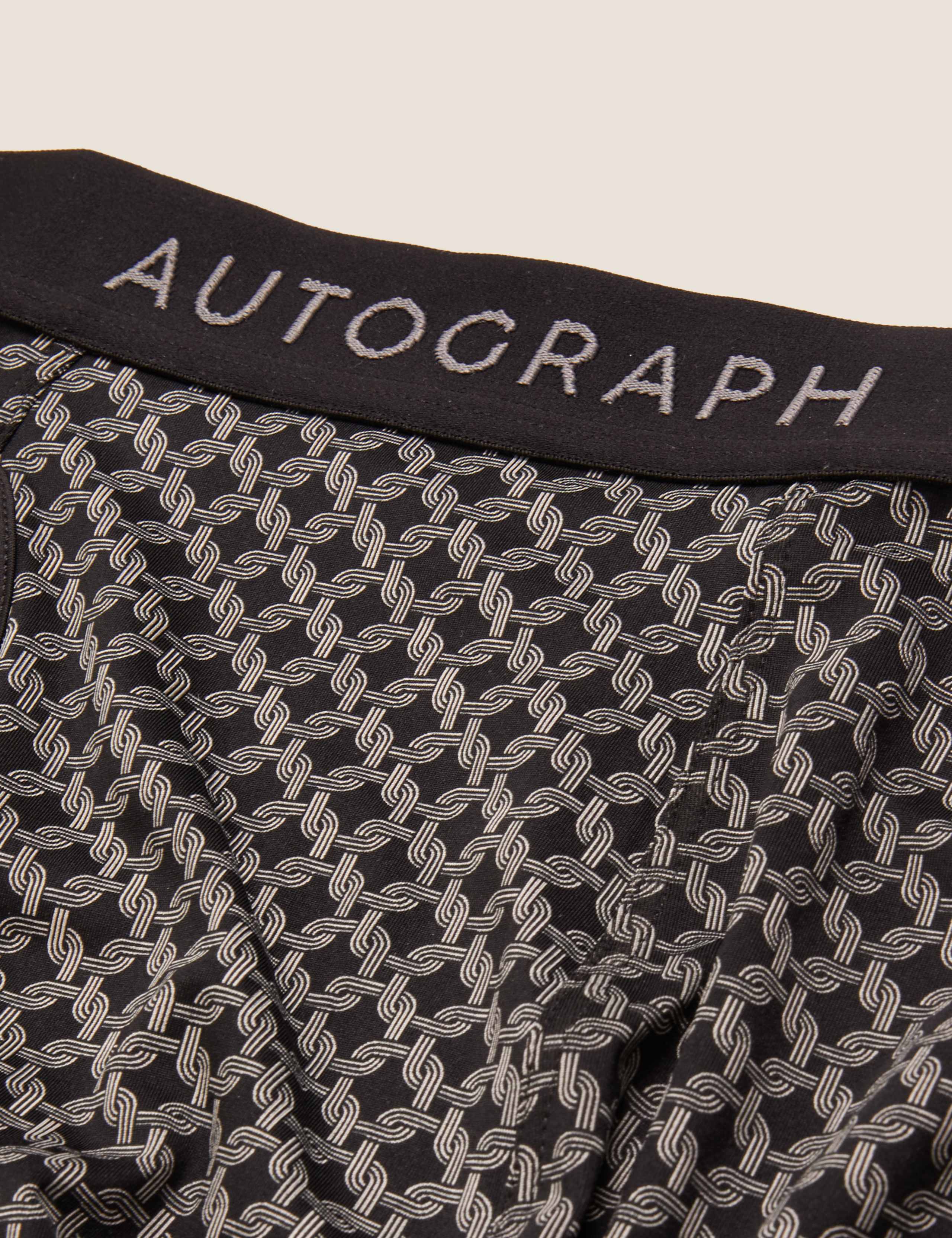 3pk Microskin Chain Print Trunks 4 of 4