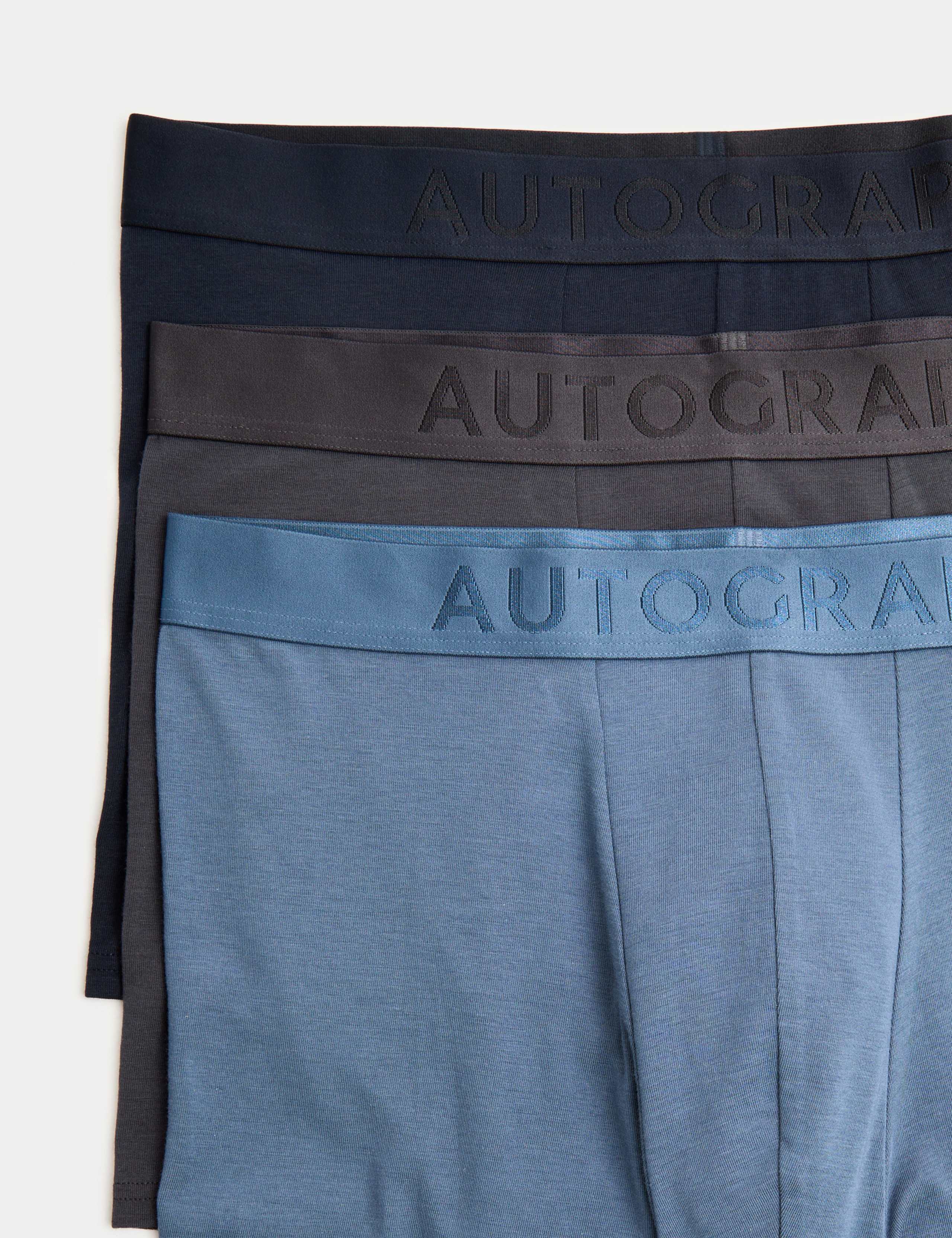 3 Pack Supima® Cotton Modal Supersoft Trunk Box 2 of 3