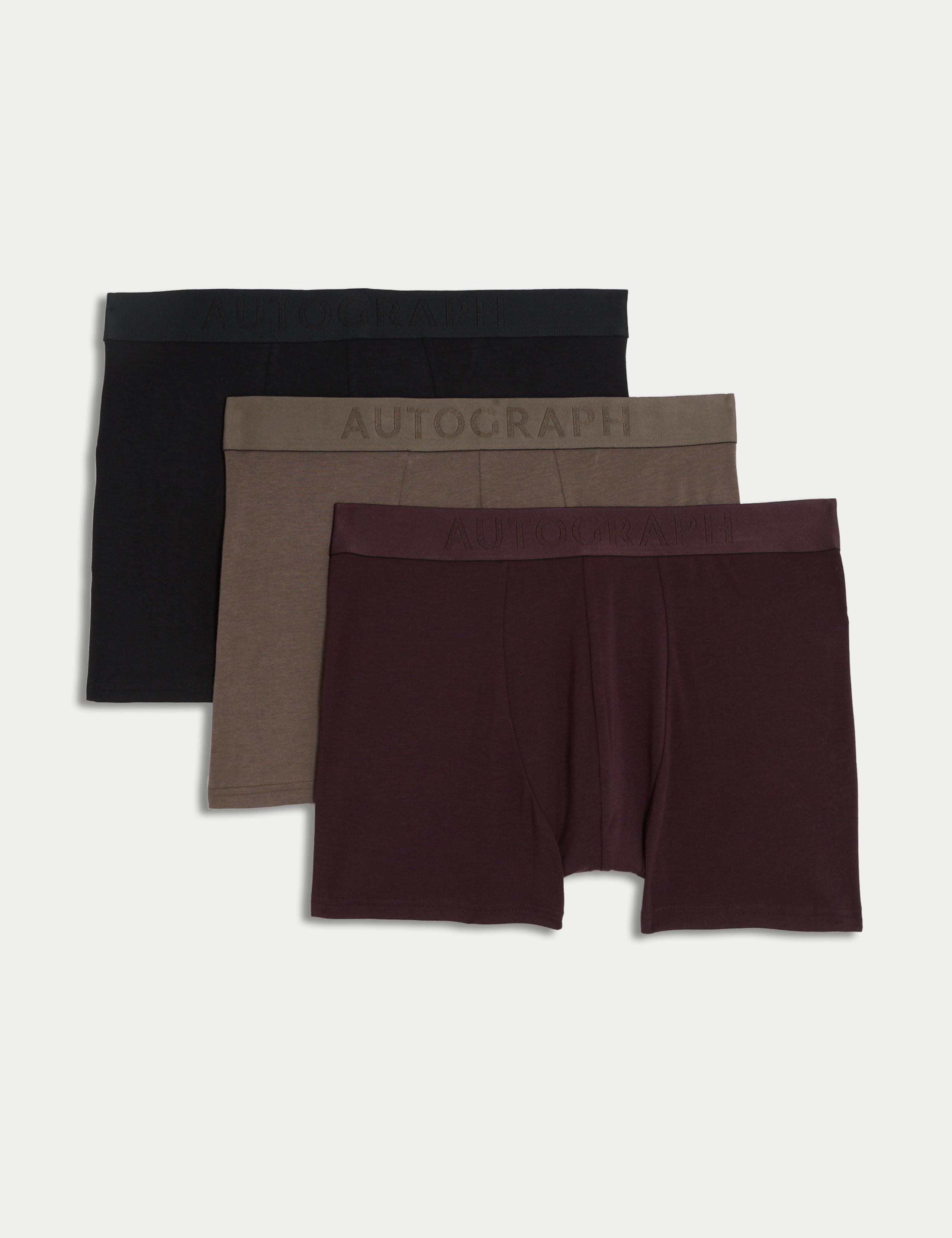 3 Pack Supima® Cotton Modal Supersoft Trunk Box 3 of 5