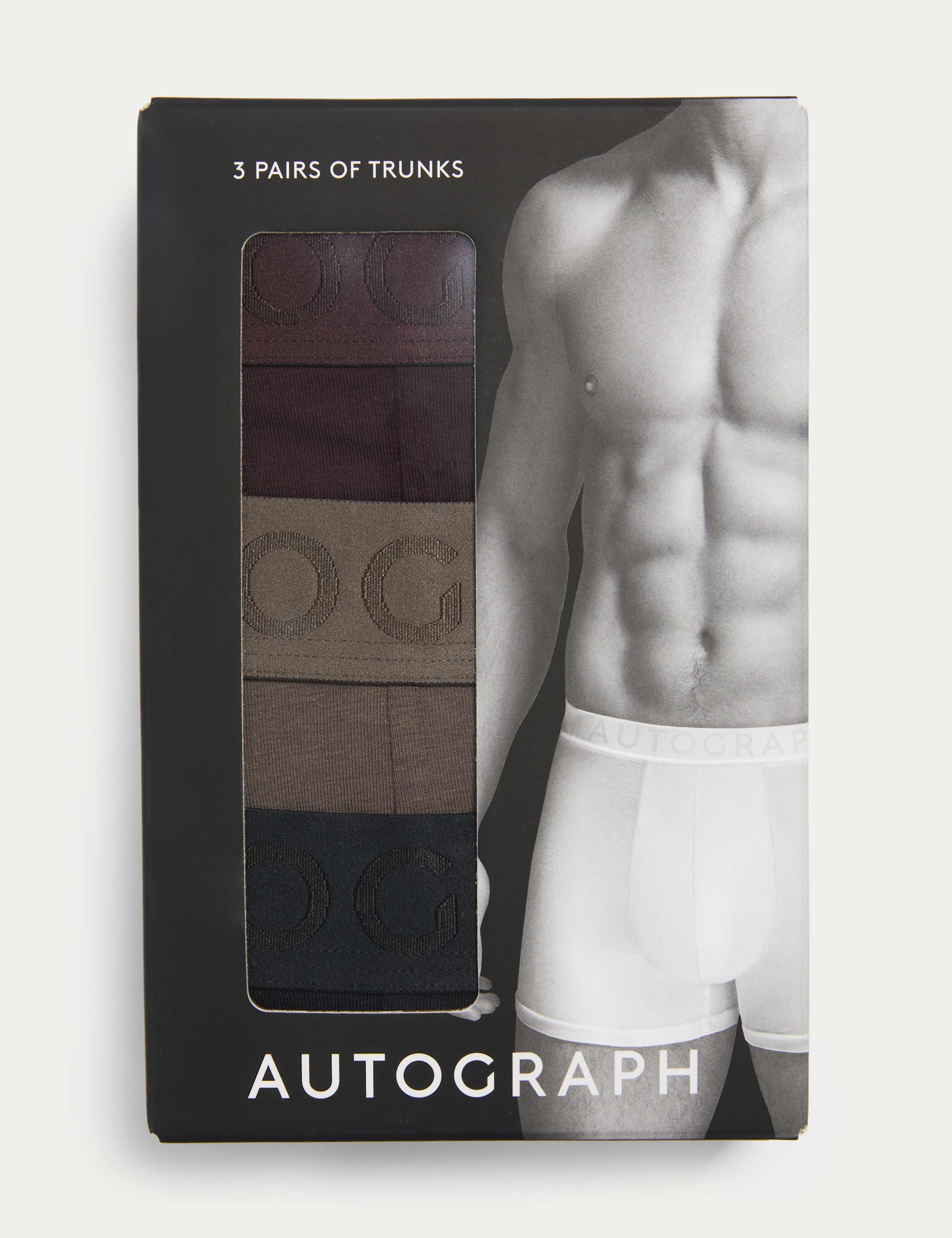 3pk Supima® Cotton Modal Supersoft Trunk Box 5 of 5