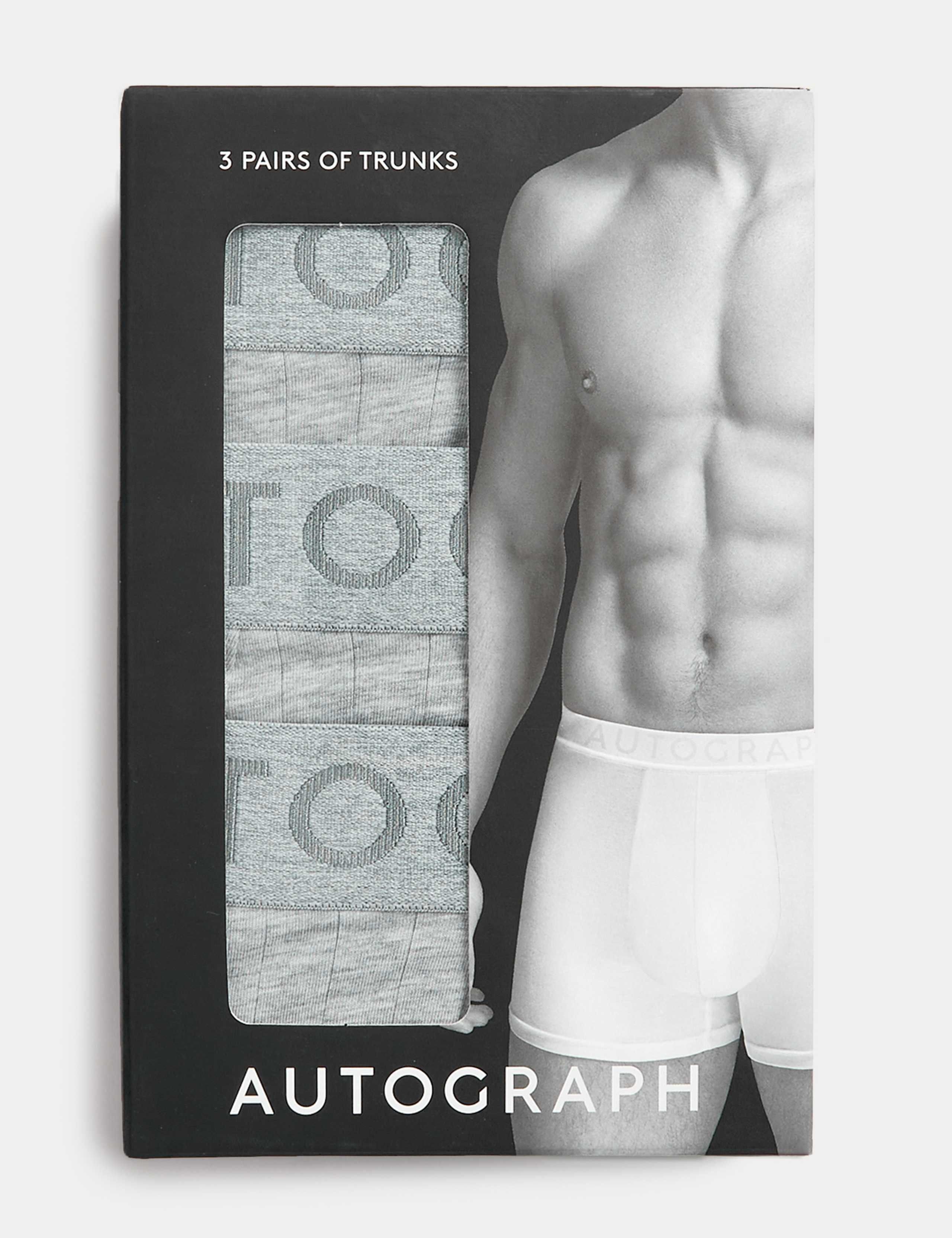 3pk Supima® Cotton Drop Needle Trunks Box 1 of 3