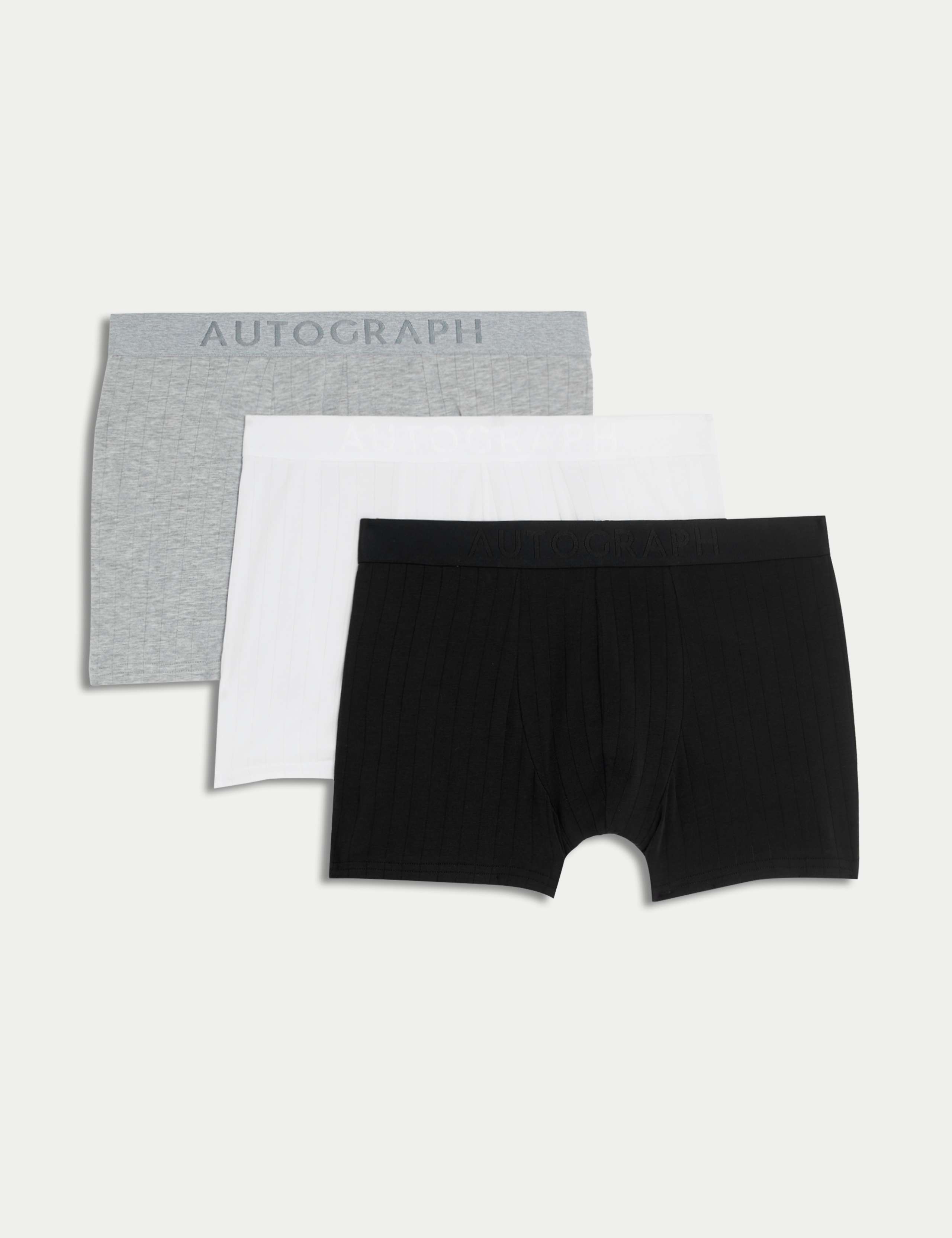 3 Pack Supima® Cotton Drop Needle Trunks Box 2 of 3