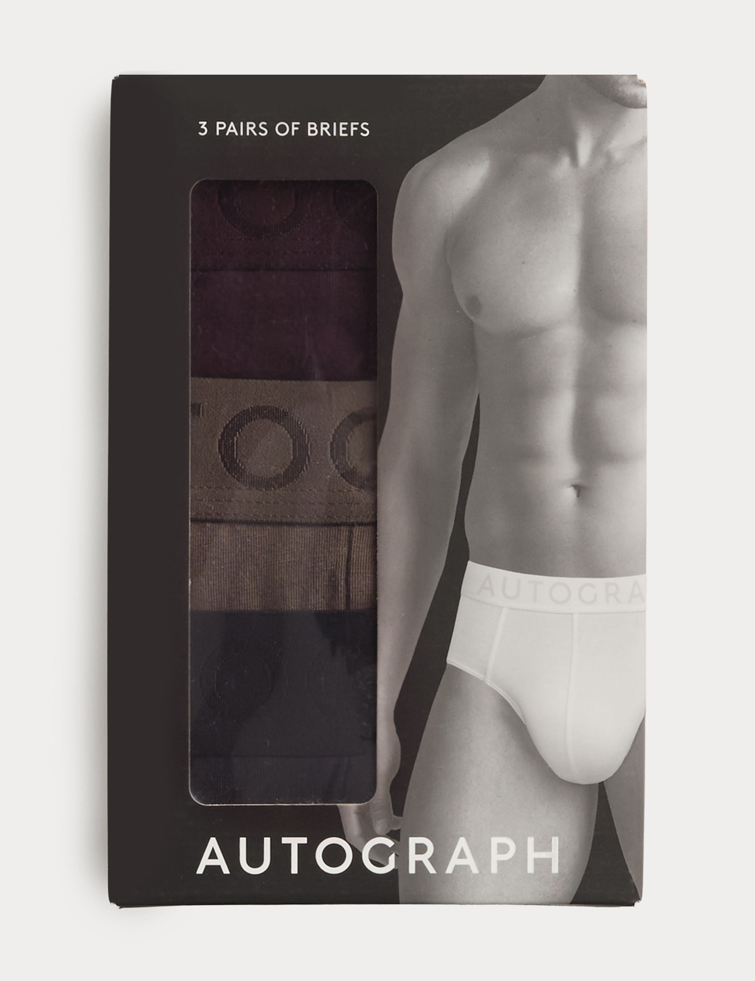 3 Pack Supima Cotton Modal Supersoft Briefs 4 of 4