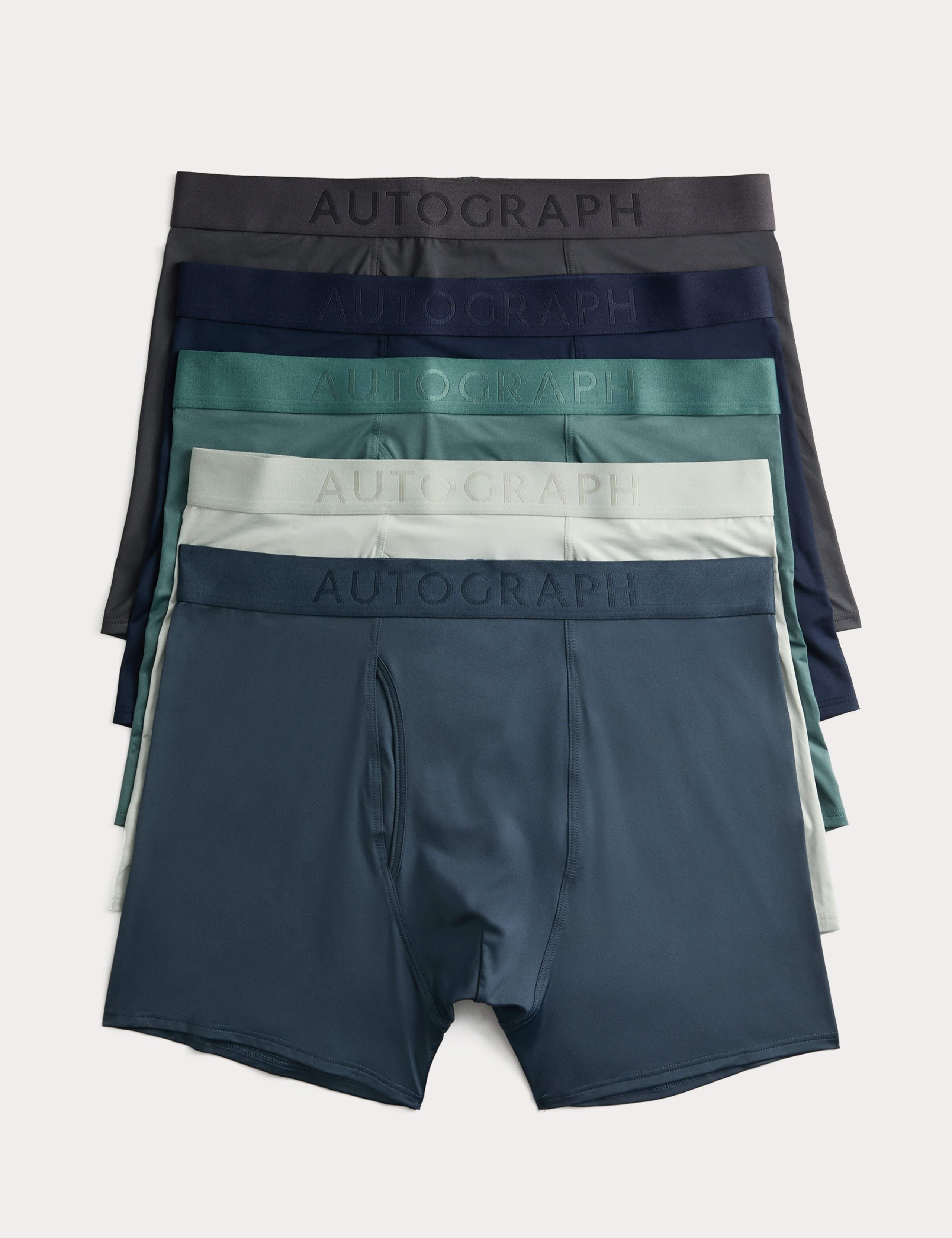 5 Pack Microskin Stretch Trunks 1 of 2