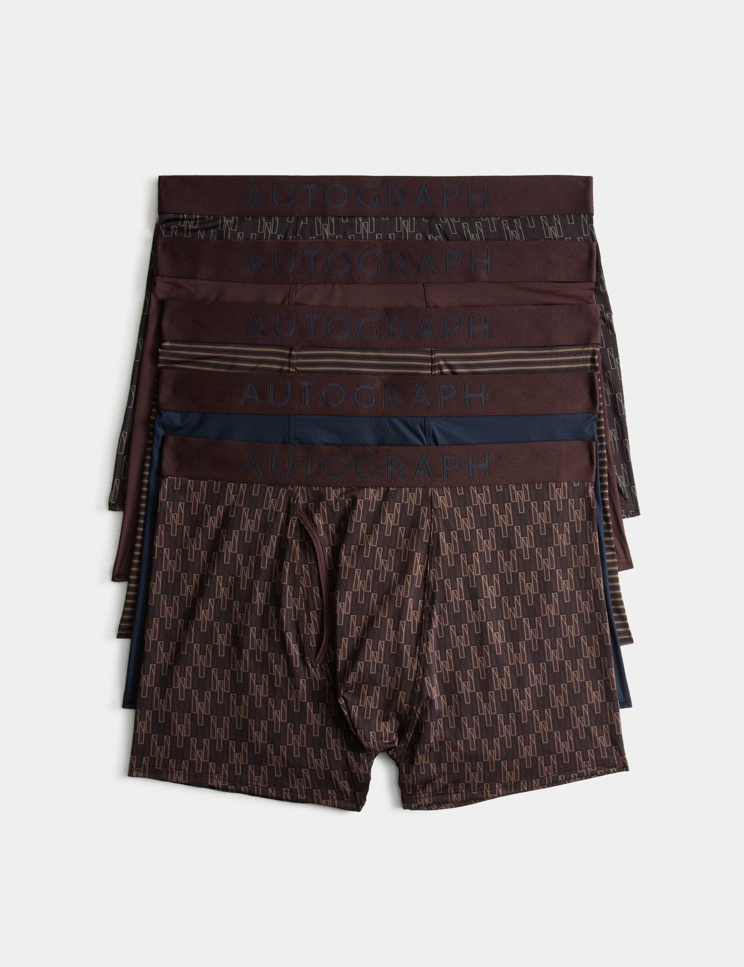 5pk Microskin Stretch Trunks 1 of 2