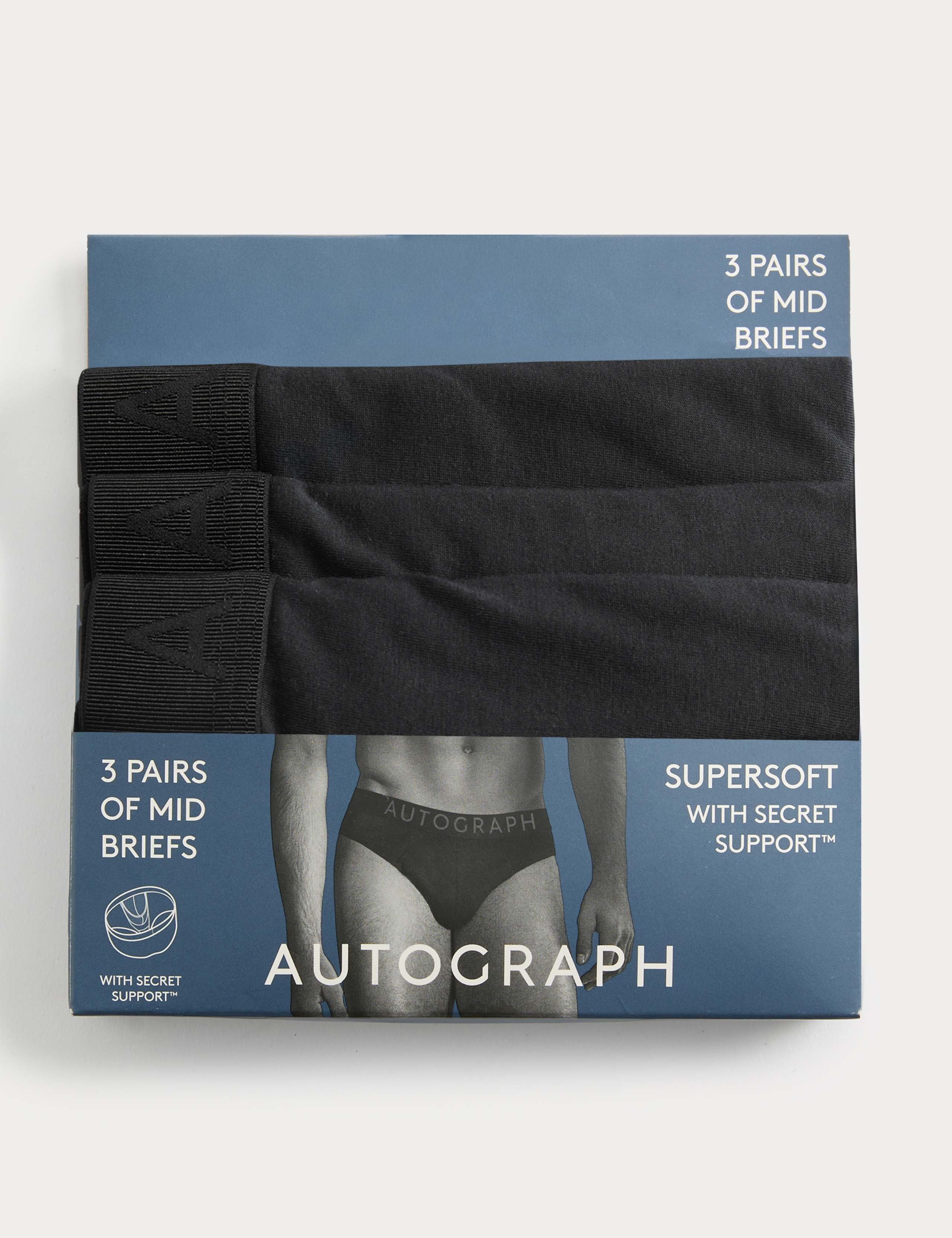 3 Pack Supima® Cotton Modal Secret Support™ Briefs 5 of 5