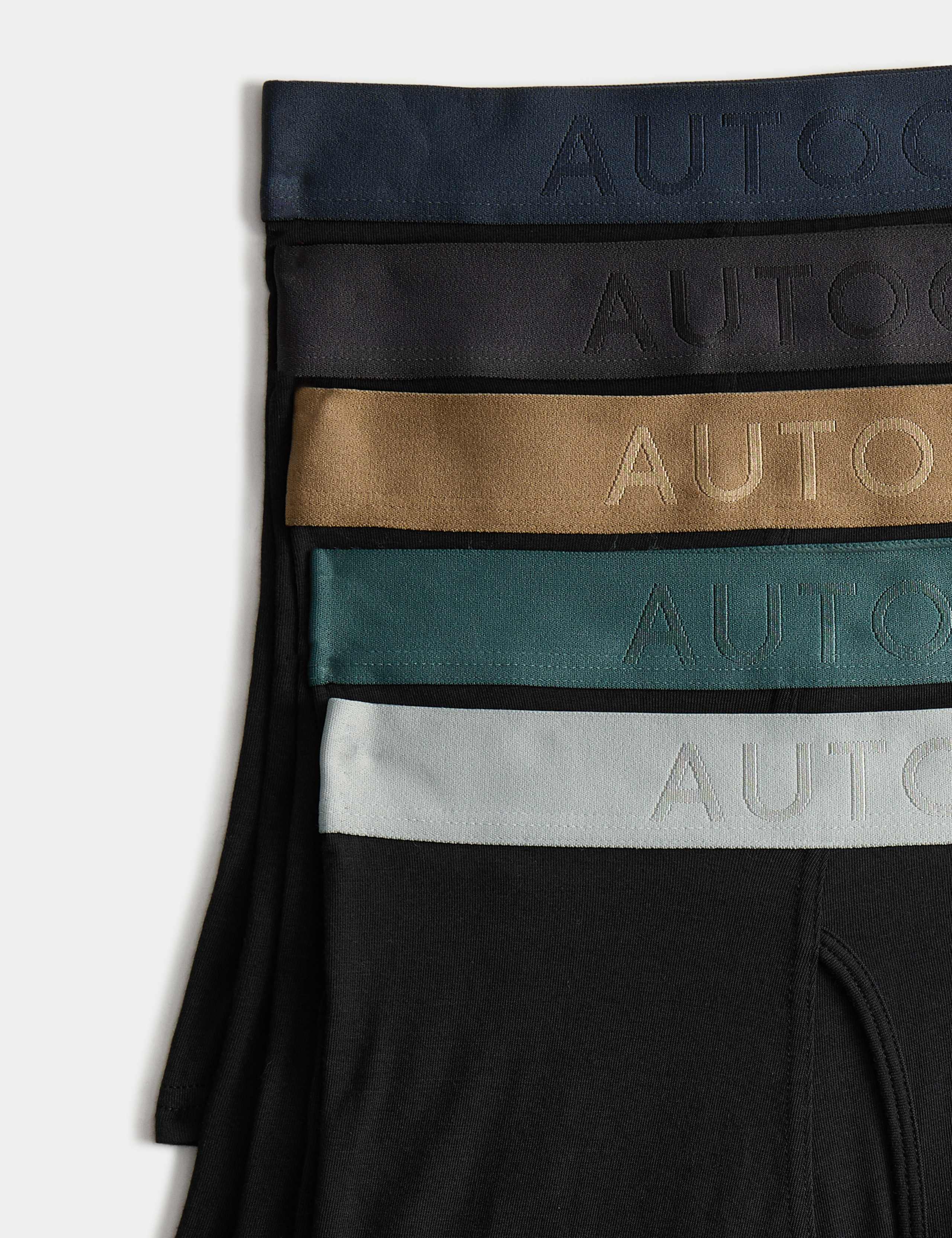 5pk Supima® Cotton Modal Stretch Trunks 2 of 2