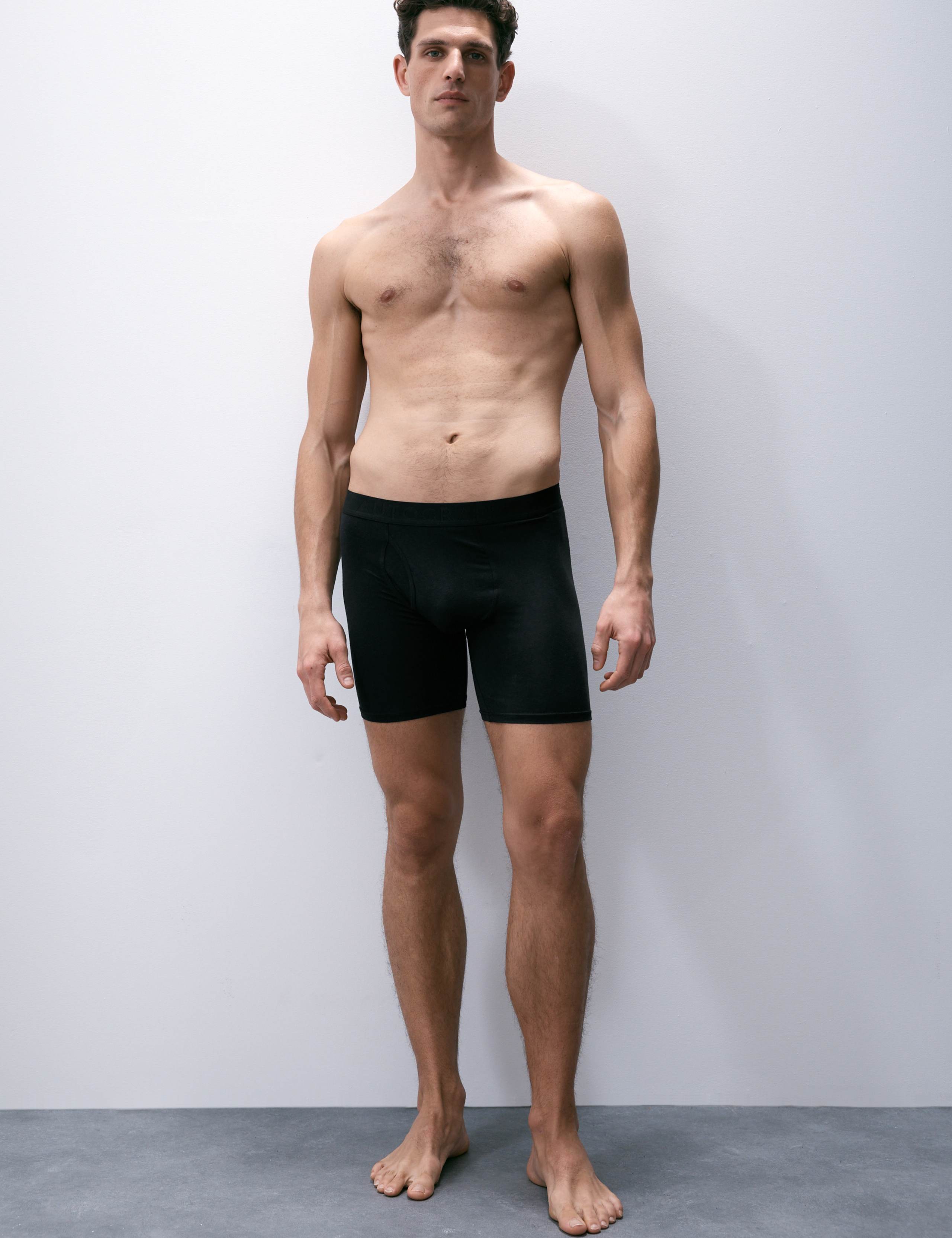 5pk Supima Cotton Modal Longer Length Trunks 4 of 6