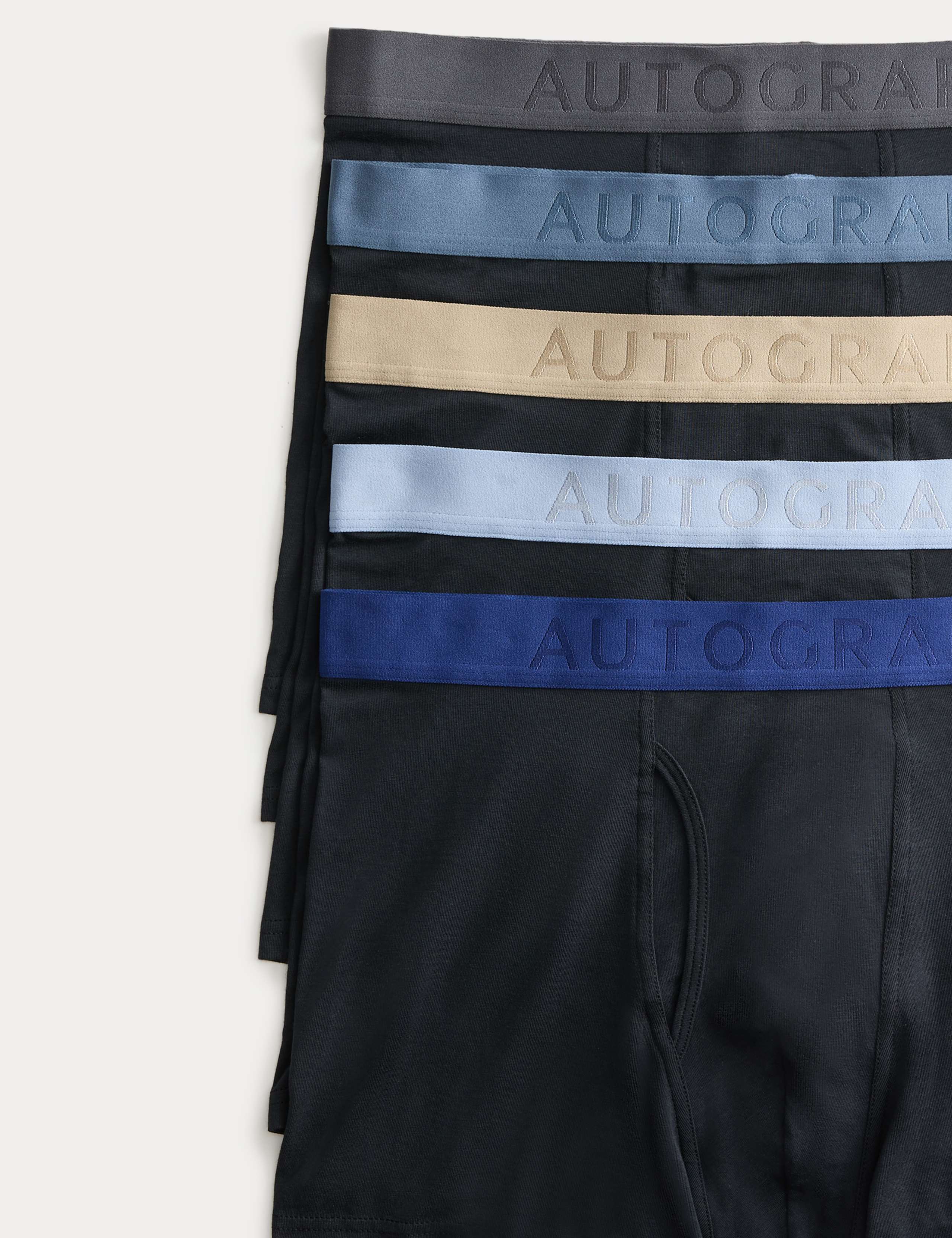 5 Pack Supima® Cotton Modal Trunks 2 of 2