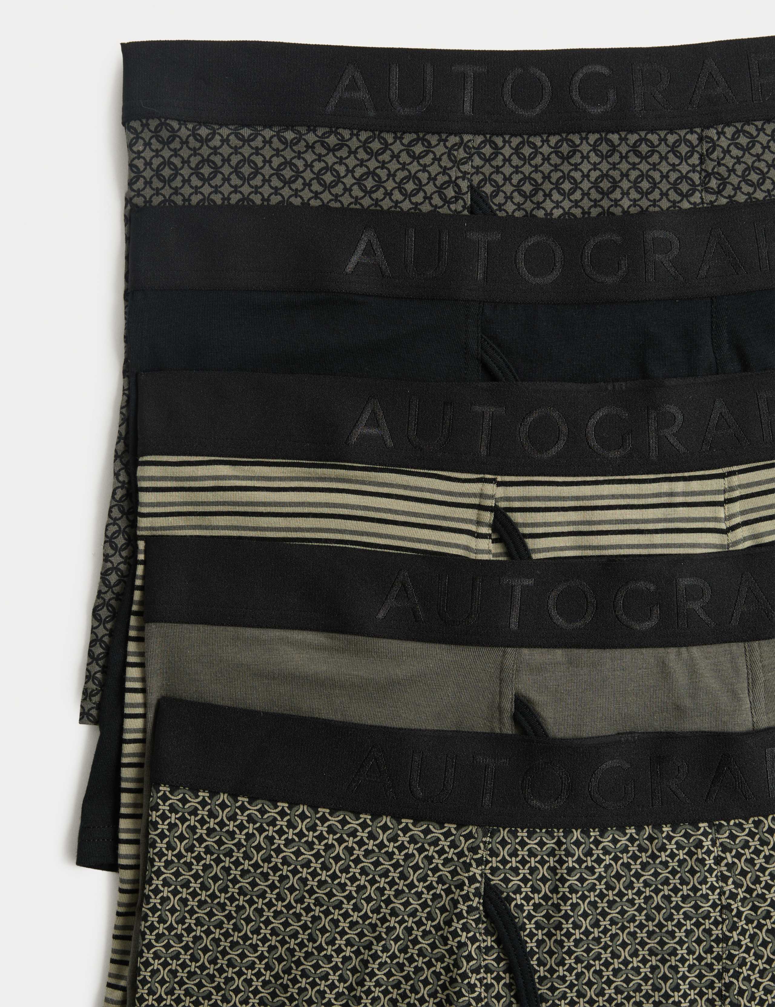 5 Pack Supima® Cotton Modal Stretch Trunks 2 of 2