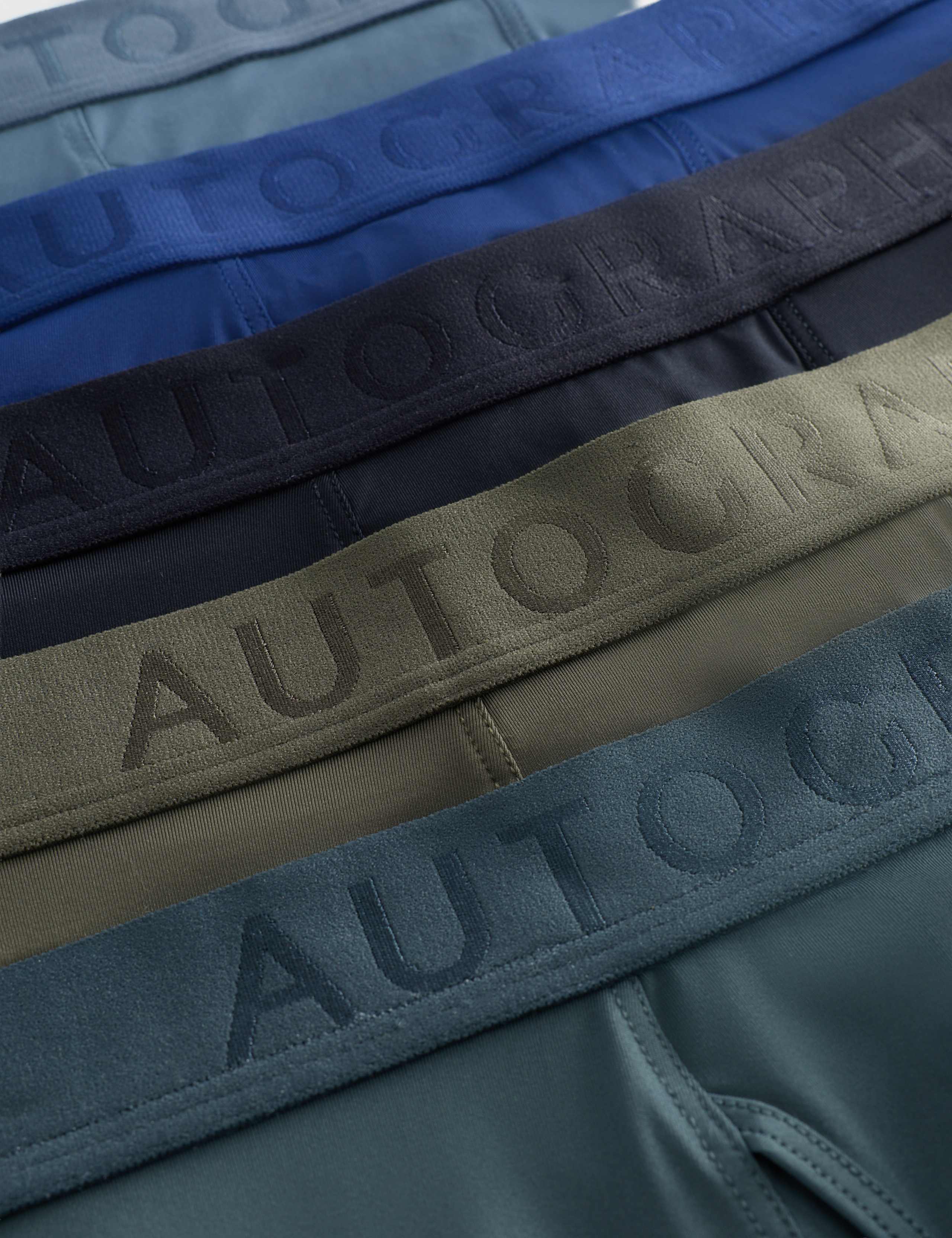 5 Pack Microskin Seasonal Plain Trunks 2 of 2