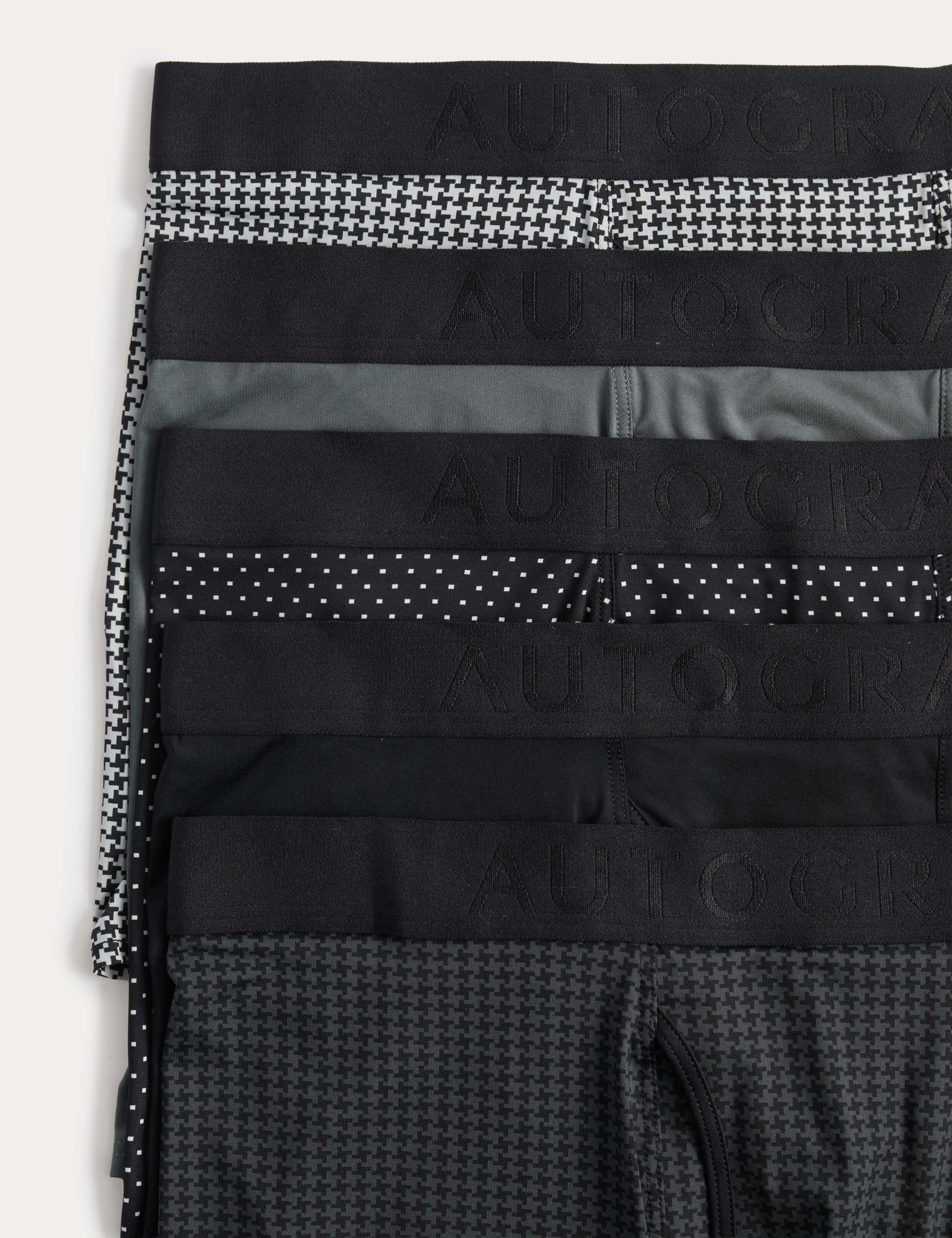 5 Pack Microskin Geometric Trunks 2 of 2