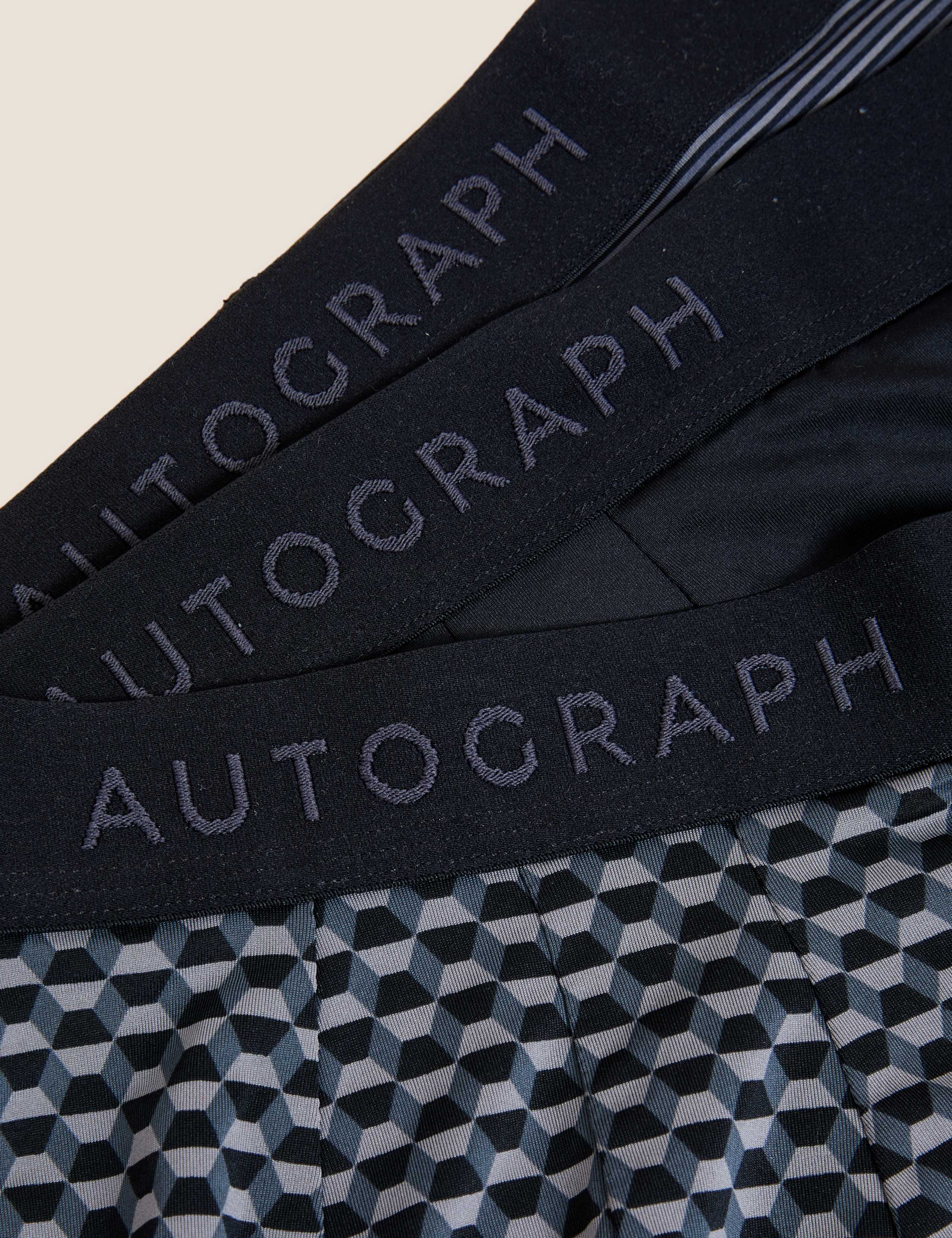 3pk Microskin Assorted Pattern Hipsters 4 of 4