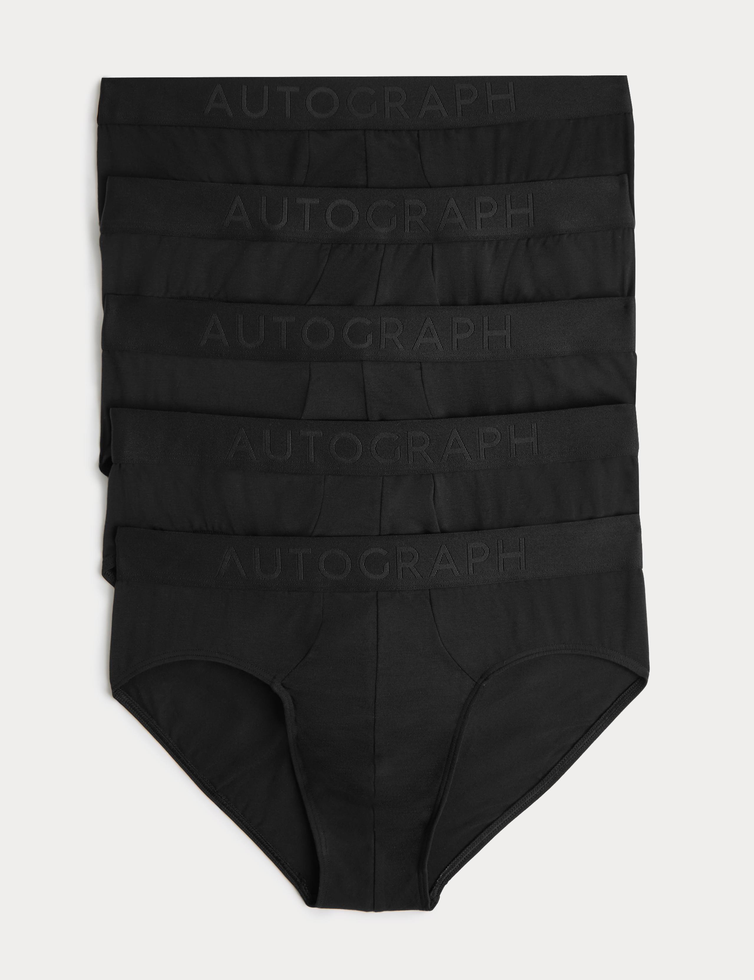 5 Pack Modal Stretch 360 Flex Briefs 1 of 7