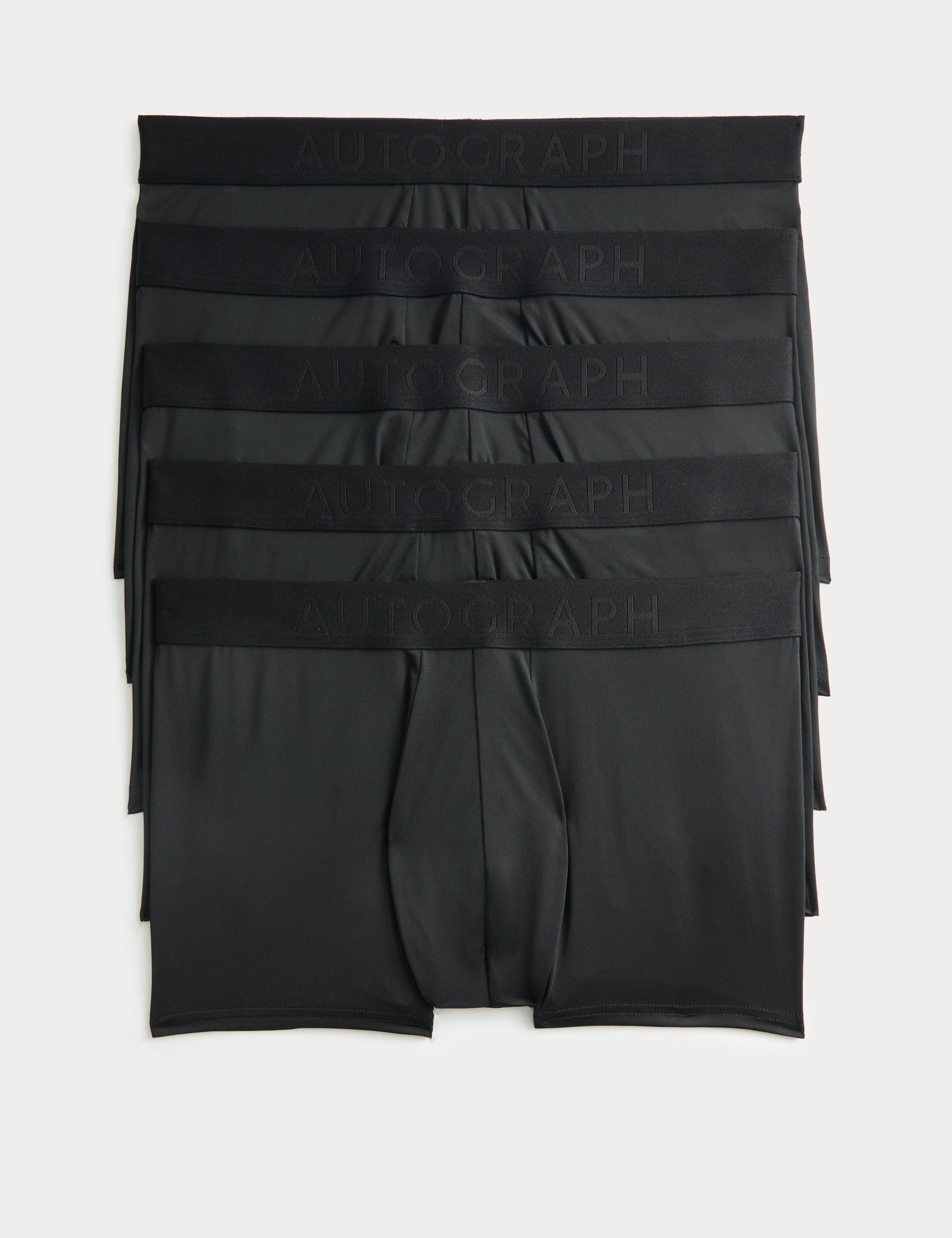 5pk Microskin Stretch Hipsters 1 of 2