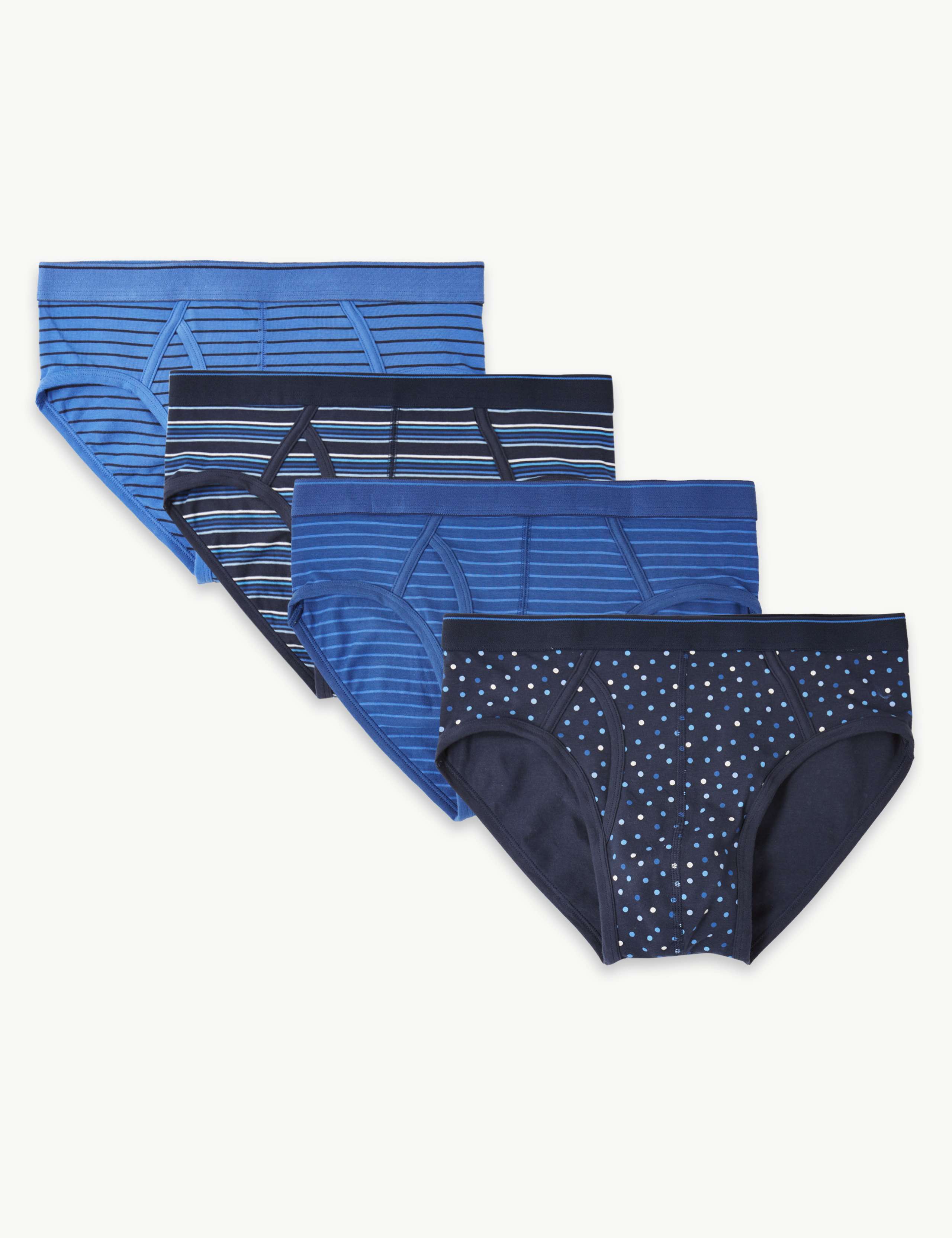 4pk Cotton Rich Cool & Fresh™ Briefs 2 of 3