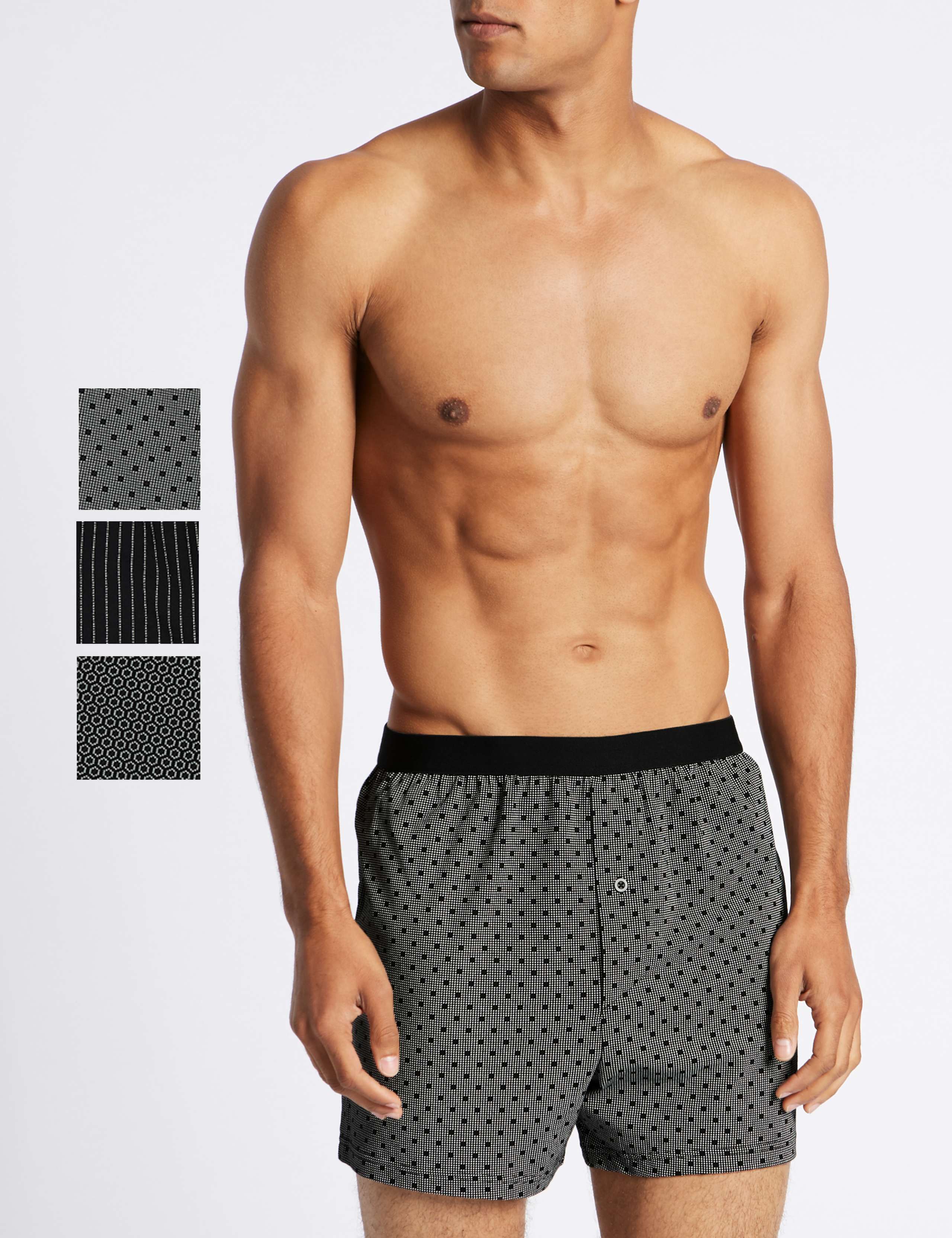 3pk Cotton Jersey Boxers 1 of 3
