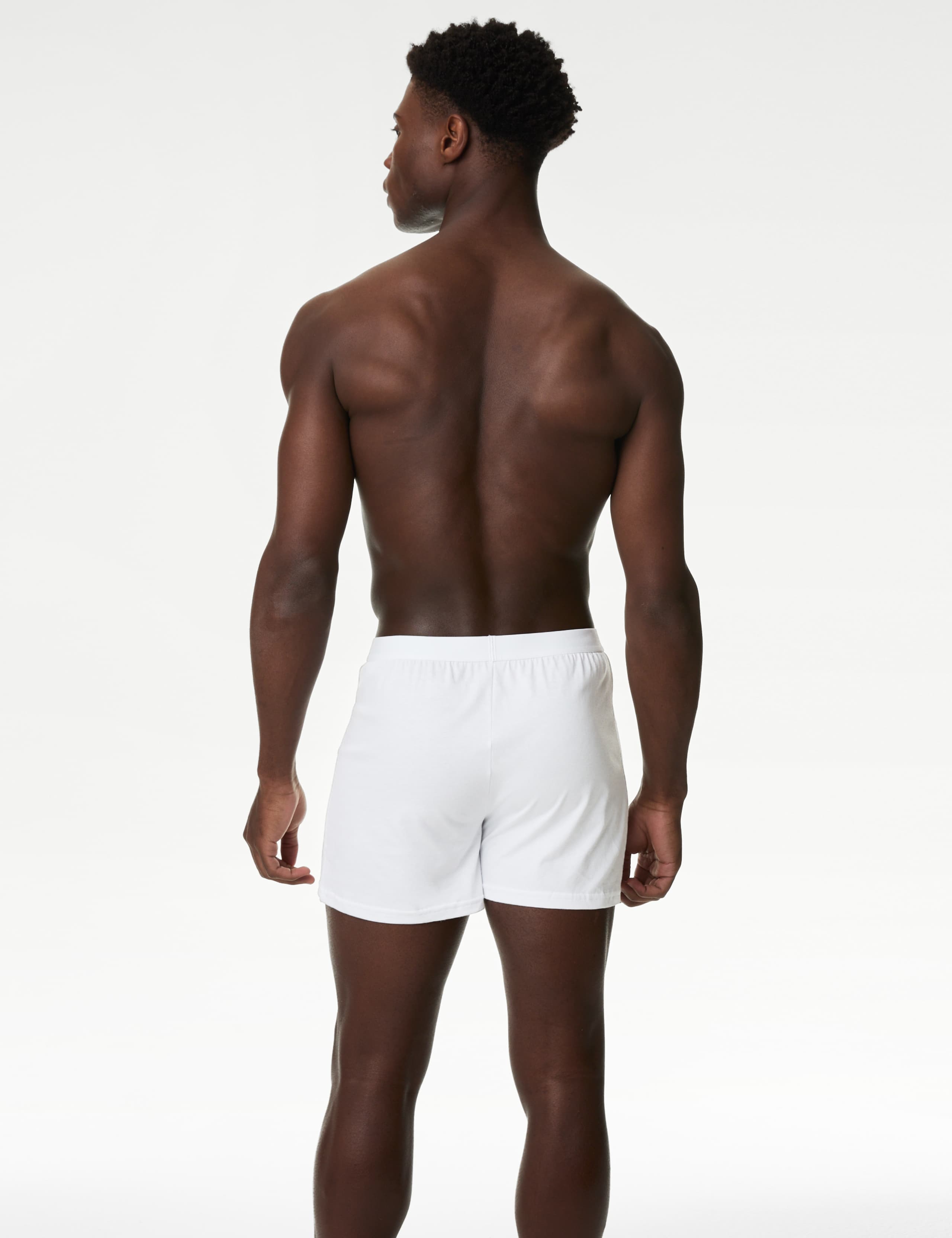 5 Pack Pure Cotton Cool & Fresh™ Jersey Boxers 3 of 3