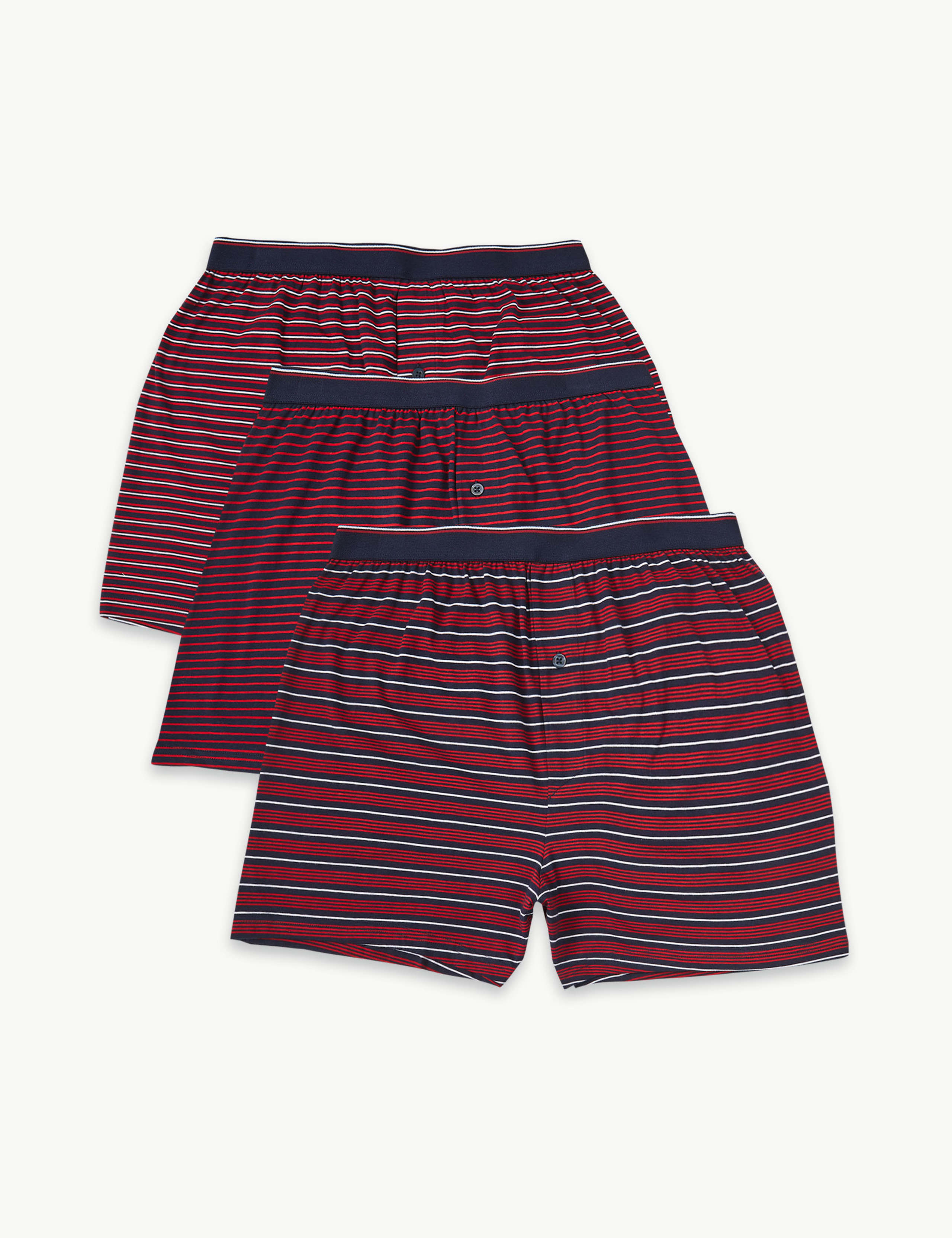 3 Pack Pure Cotton Cool & Fresh™ Boxers 2 of 3