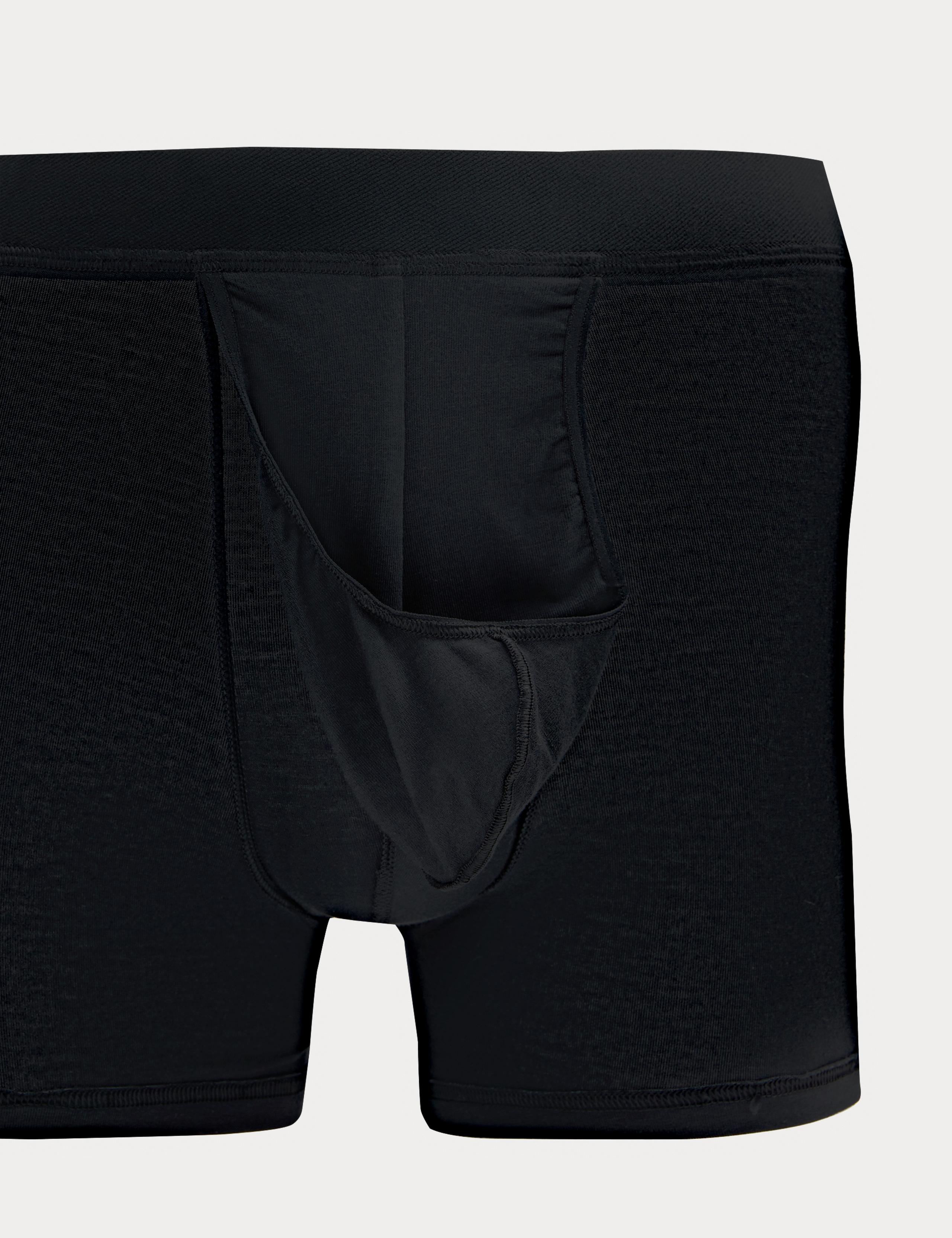 3pk Supima® Cotton Modal Secret Support™ Trunks 3 of 5
