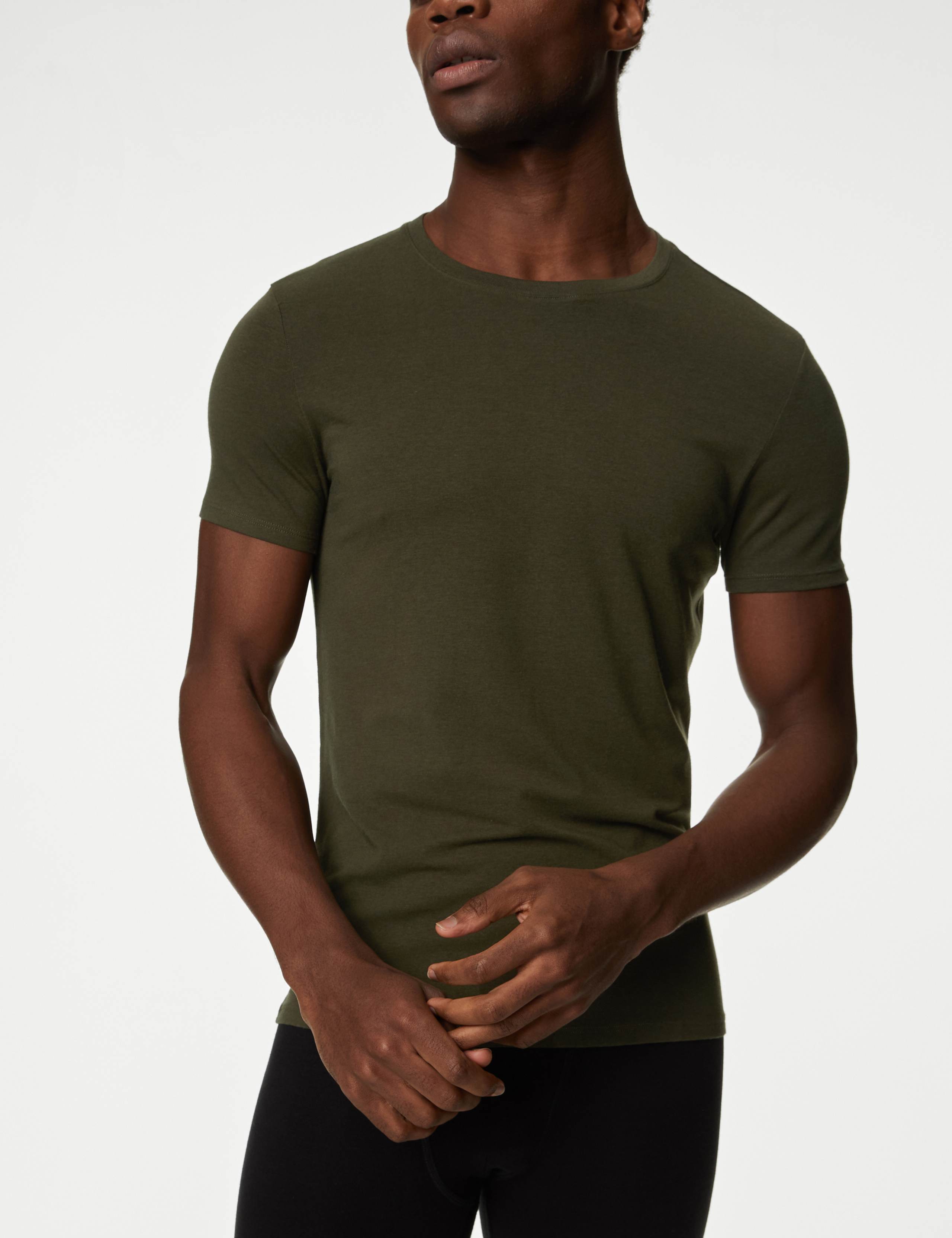 2 Pack Heatgen™ Light Thermal Short Sleeve Tops 2 of 2